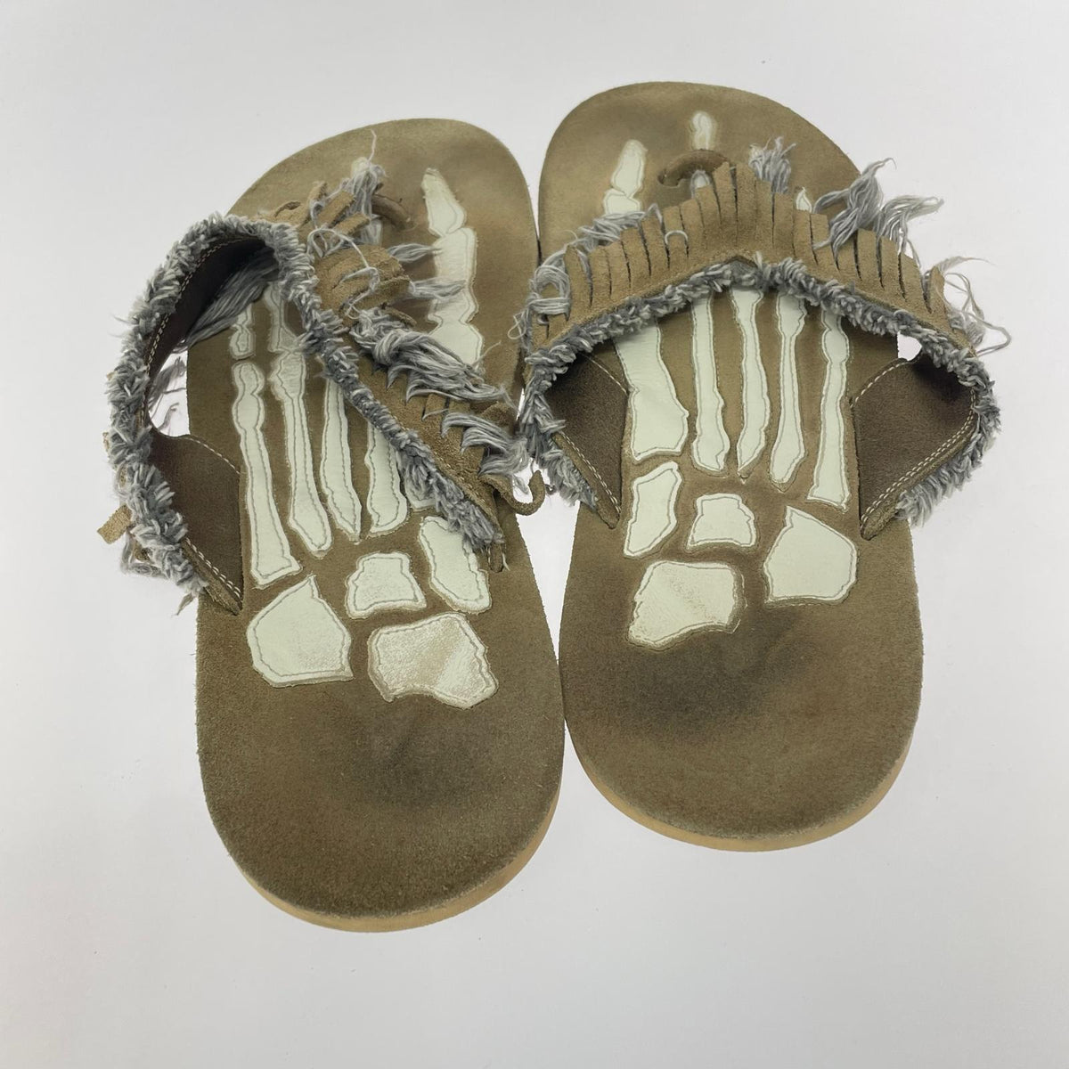 サンダル FRINGE BEACH SANDAL ブラウン