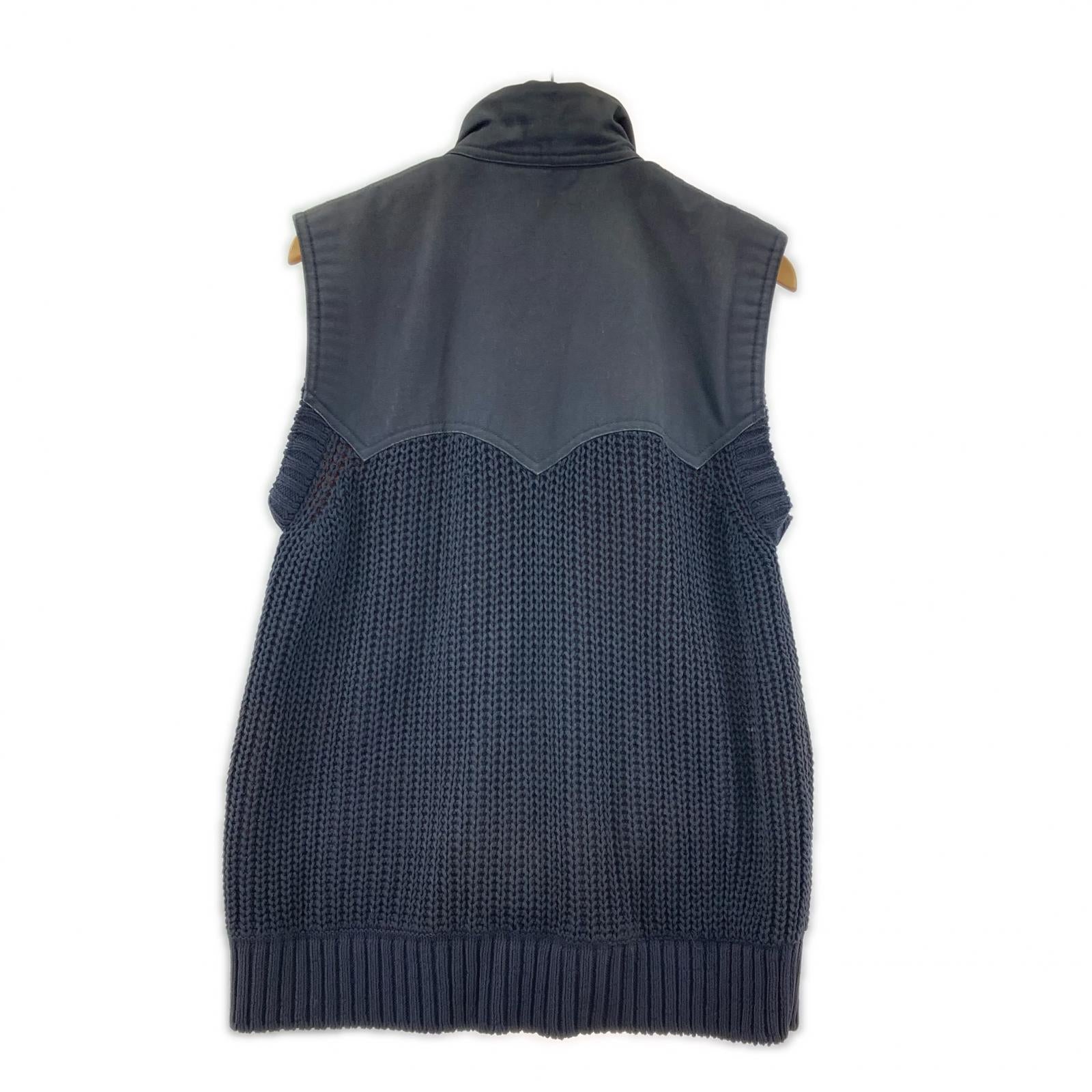 長袖シャツ 16SS Knit Vest ネイビー (2) 2 ネイビー