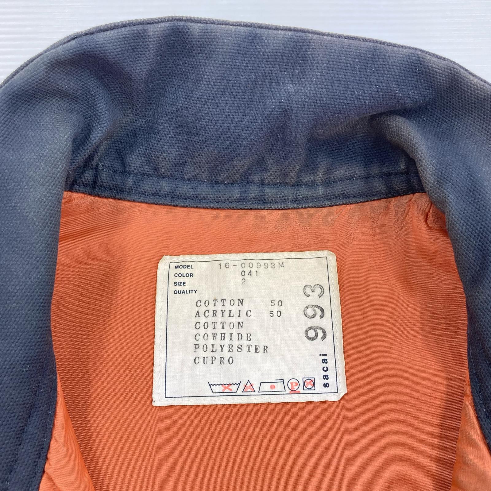 長袖シャツ 16SS Knit Vest ネイビー (2) 2 ネイビー