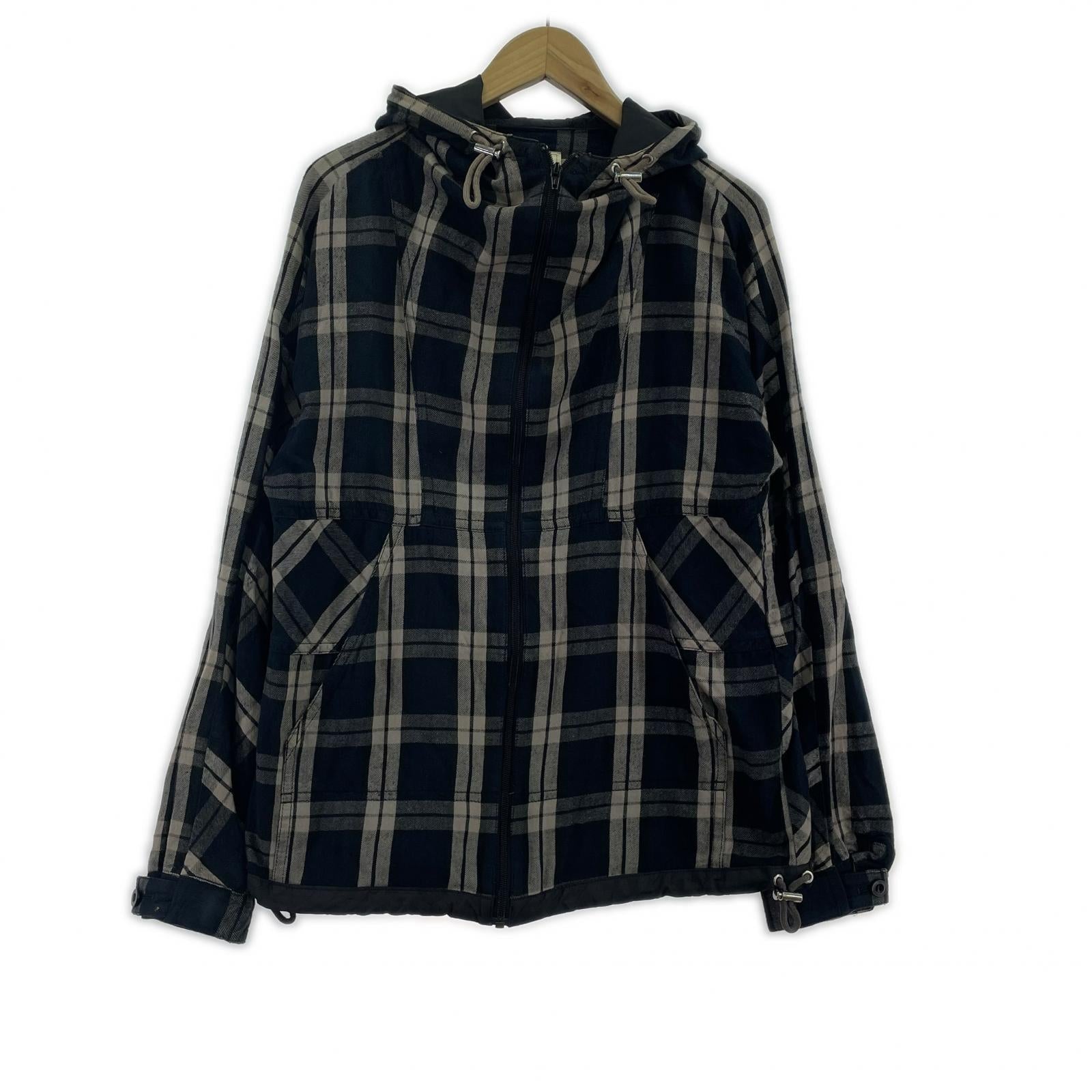 ジャケット 15AW チェック ジャケット 青 (2) 2