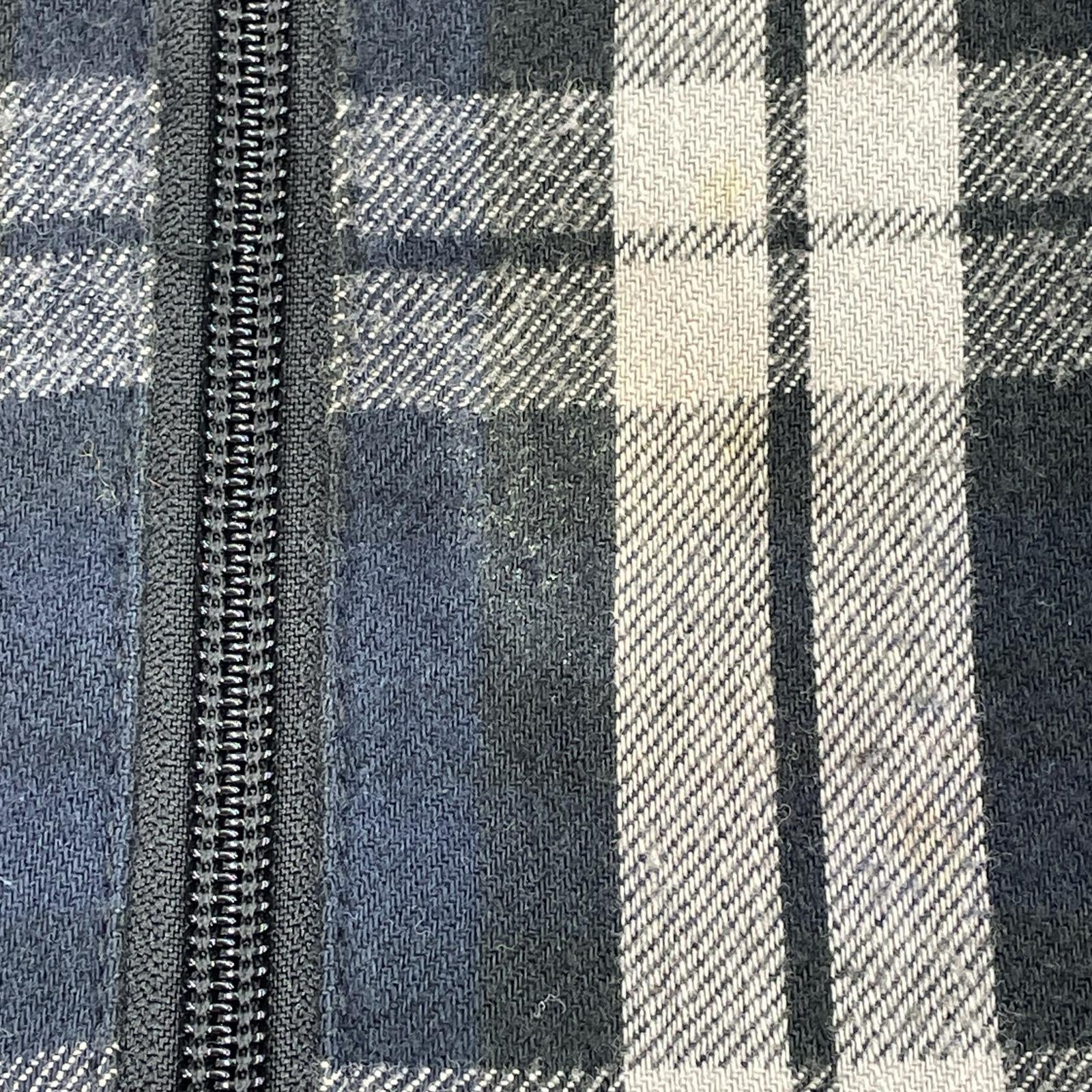 ジャケット 15AW チェック ジャケット 青 (2) 2