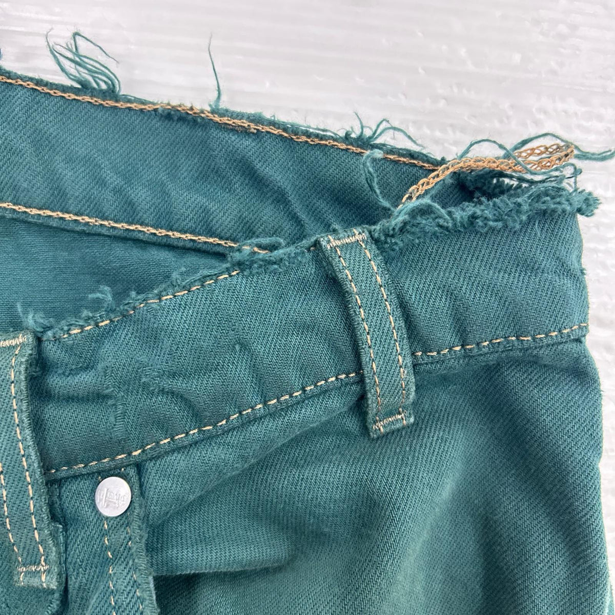 デニムパンツ Levi's 90s SILVER TAB 襤褸 ﾊﾞｷﾞｰﾃﾞﾆﾑﾊﾟﾝﾂ グリーン
