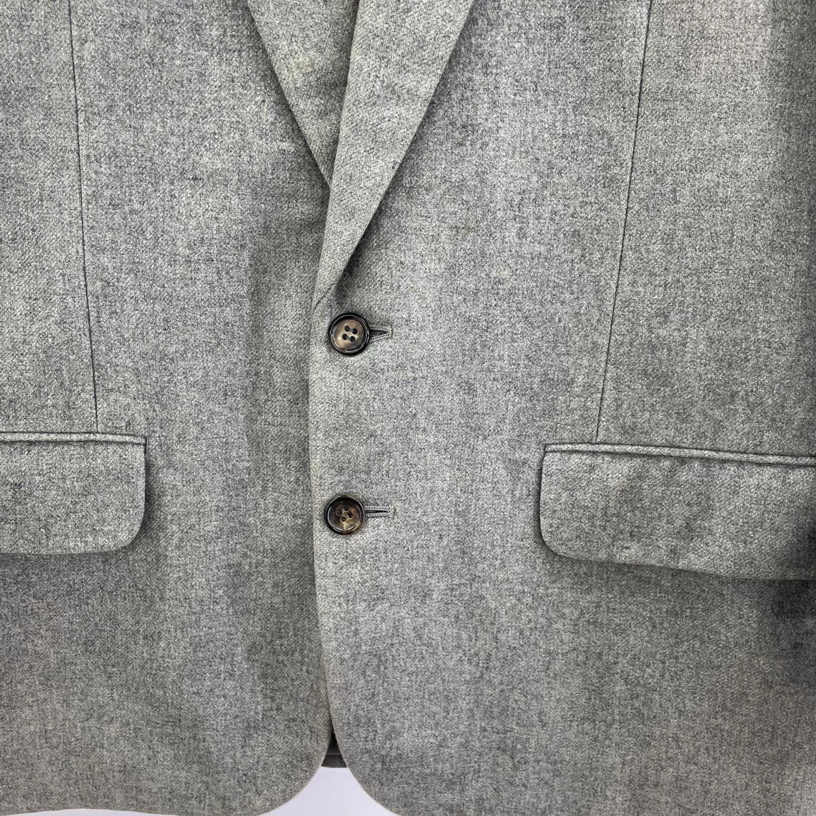 ジャケット COMME des GARCONS HOMME 80s デカオムシングルテーラードジャケット S グレー S グレー