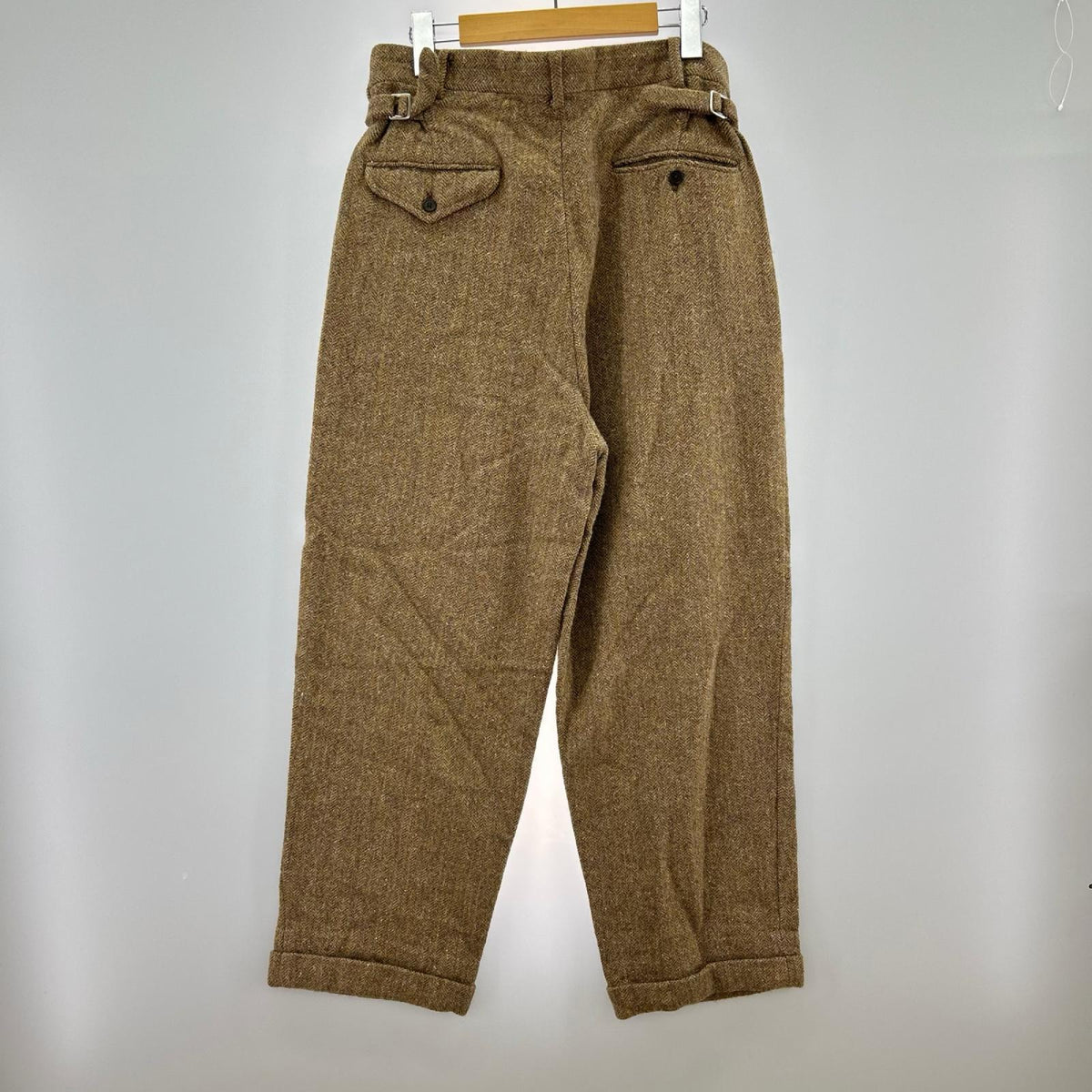 パンツ Tweed Two Tack Trousers (1) ﾁｬｺｰﾙ 1