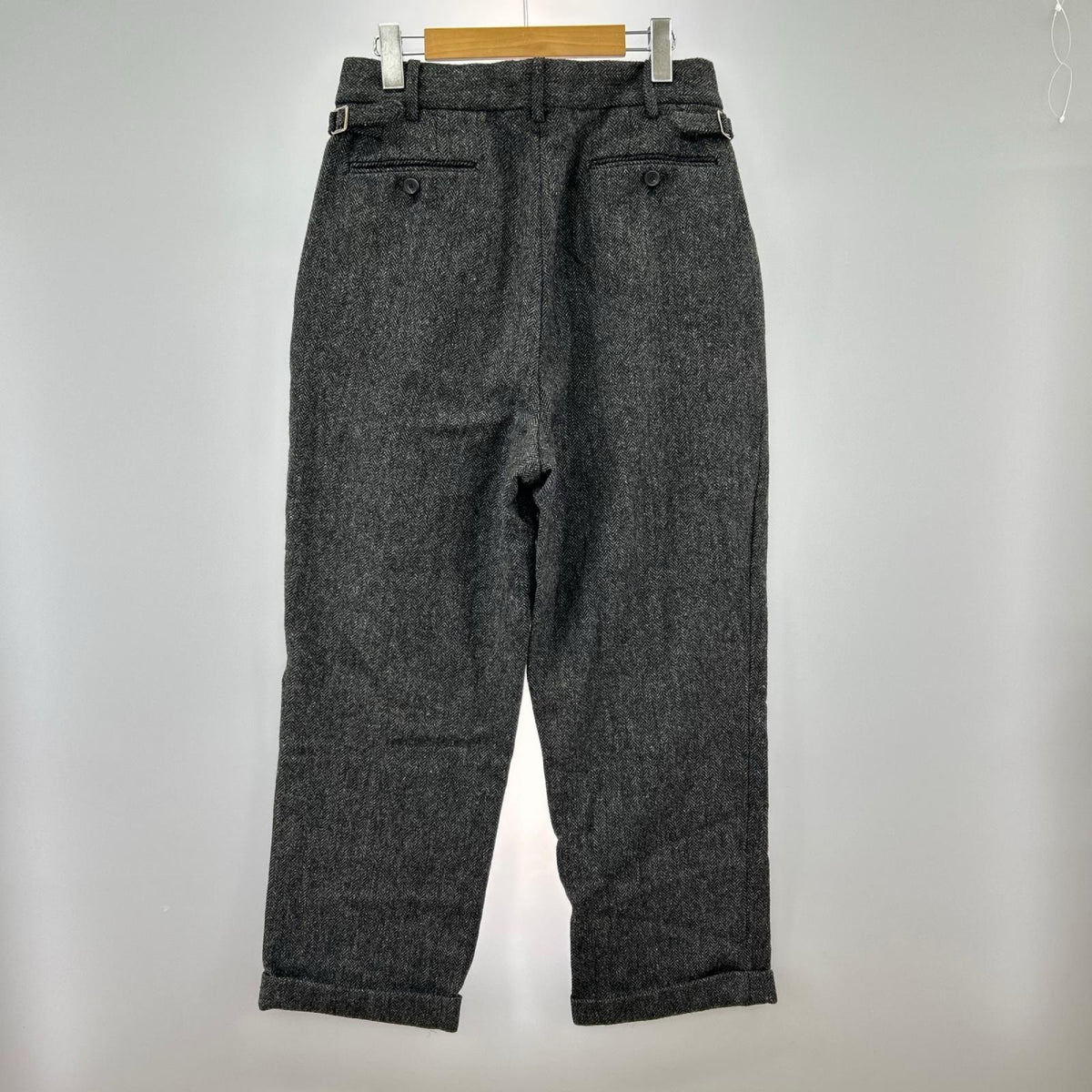 パンツ Tweed Two Tack Trousers (1) ﾌﾞﾗｳﾝ 1 ブラック