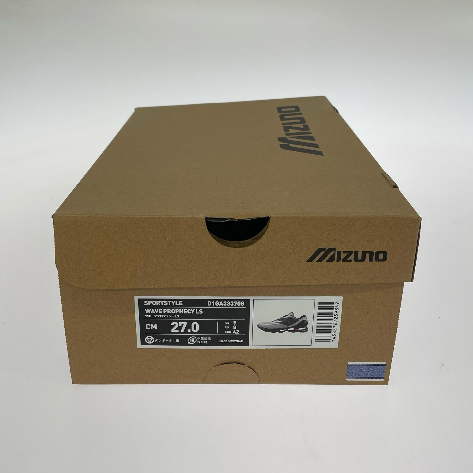 スニーカー MIZUNO WAVE PROPHECY LS/27cm 27cm (US9 UK8 1/2 EU44) シルバー