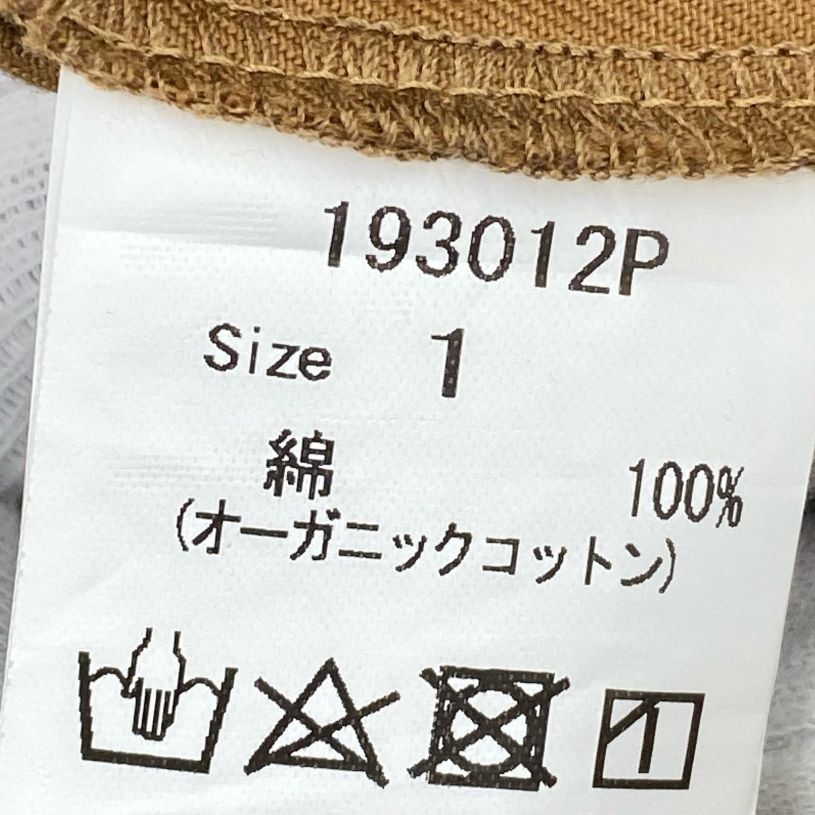パンツ ikkuna suzuki takayuki パンツ 茶 1 ブラウン