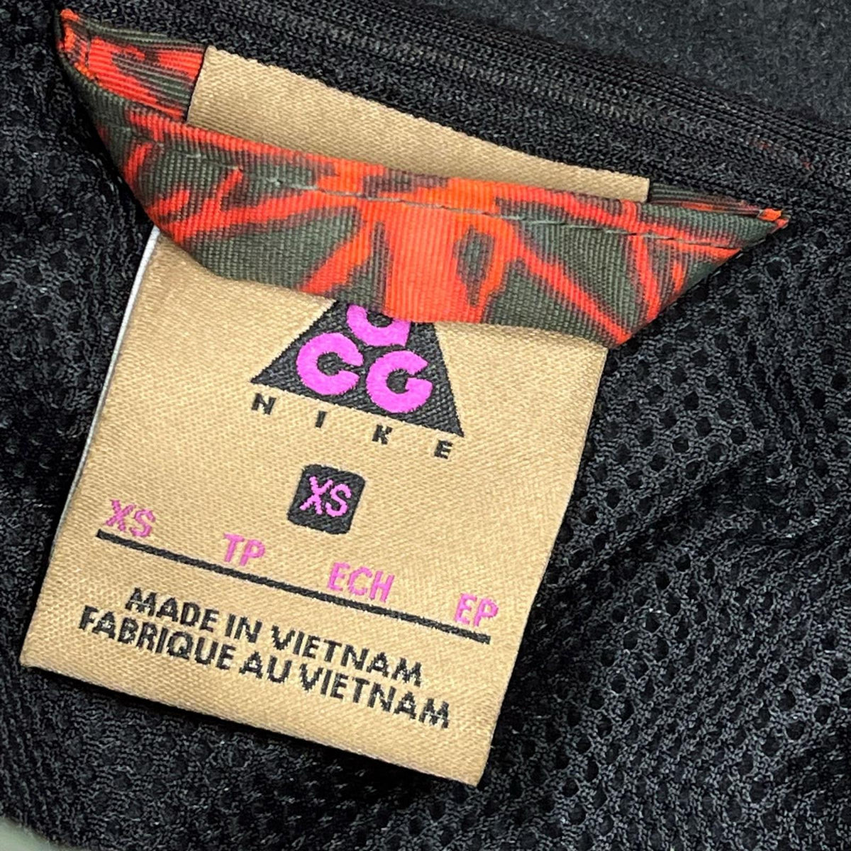 ジャケット ACG ﾌﾘｰｽ切替 総柄