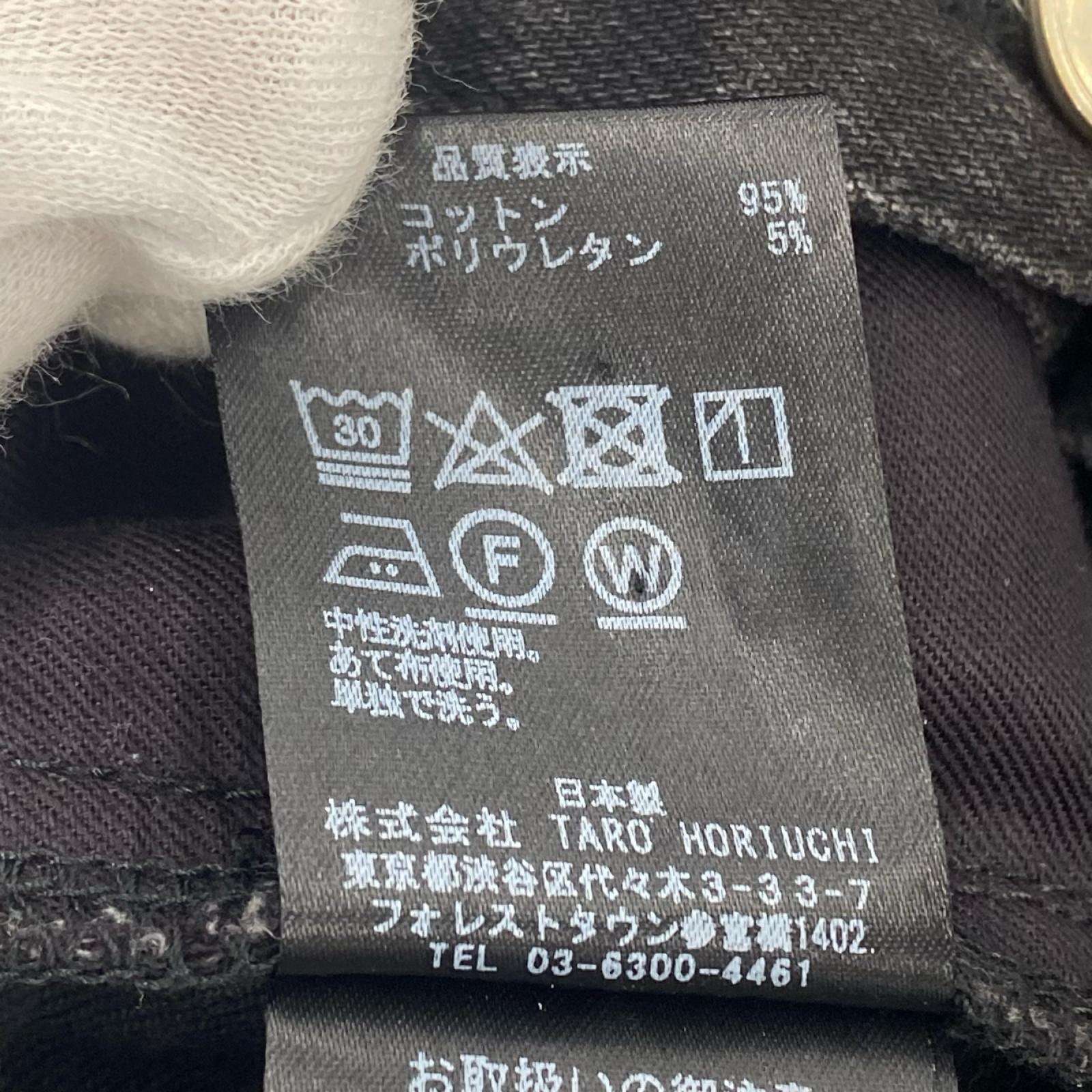 ショートパンツ th HENRI Super Wide Tailored W30 ブラック