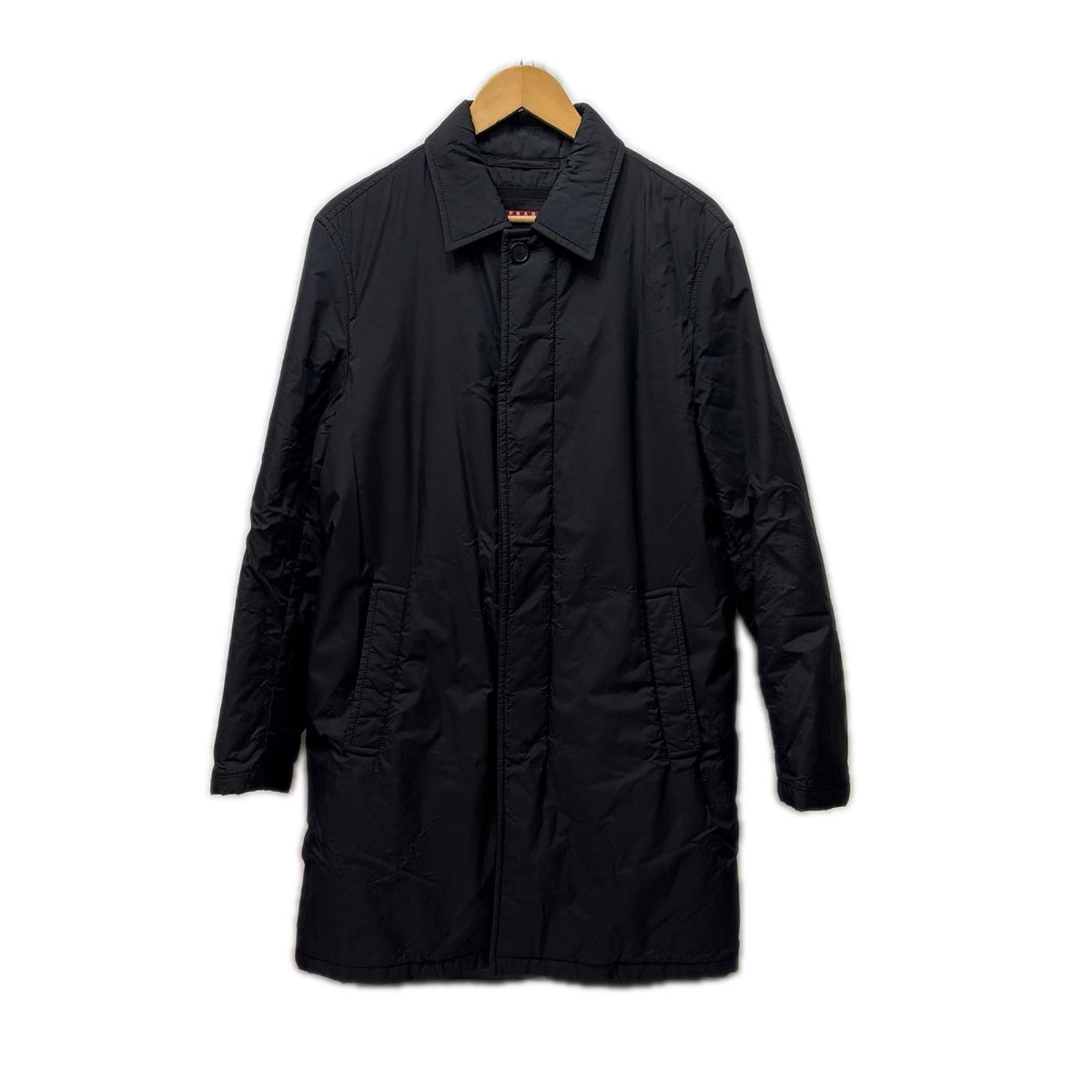 00s PRADA SPORT ナイロンステンカラーコート 48