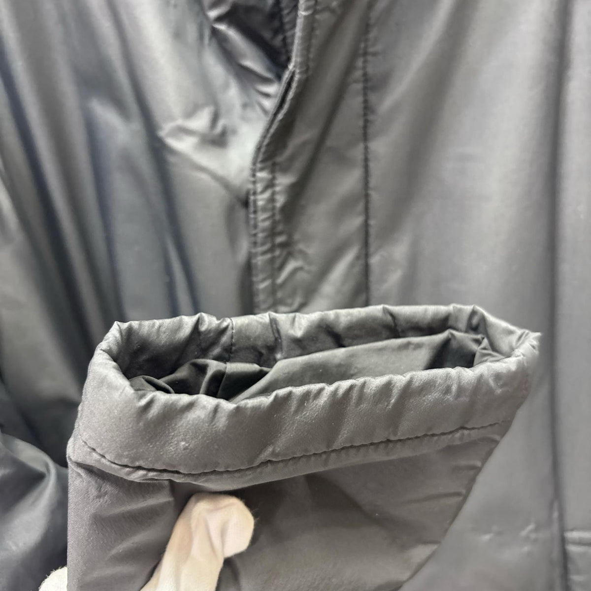 00s PRADA SPORT ナイロンステンカラーコート 48