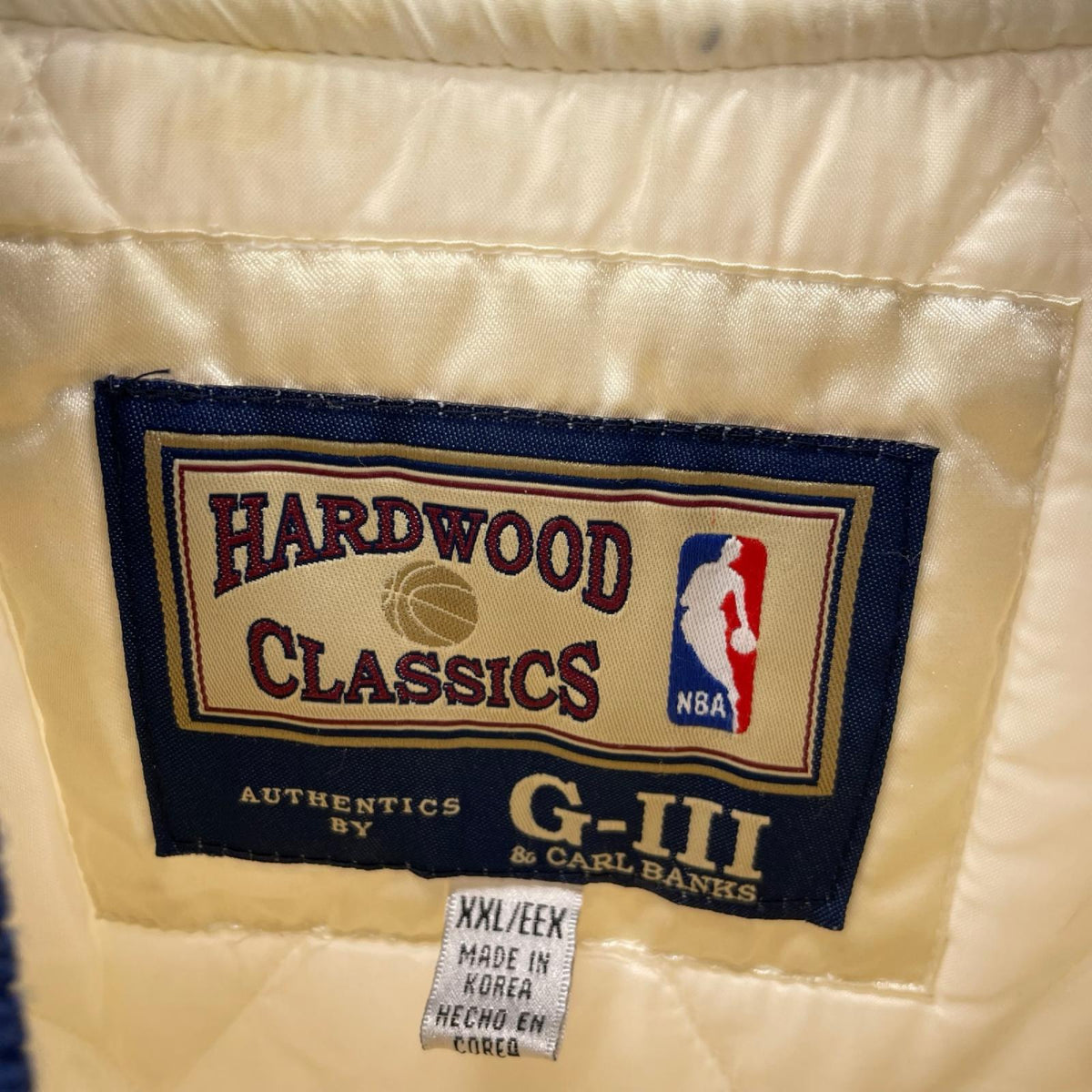 ブルゾン HARDWOOD CLASSICS LAKERS スタジャン