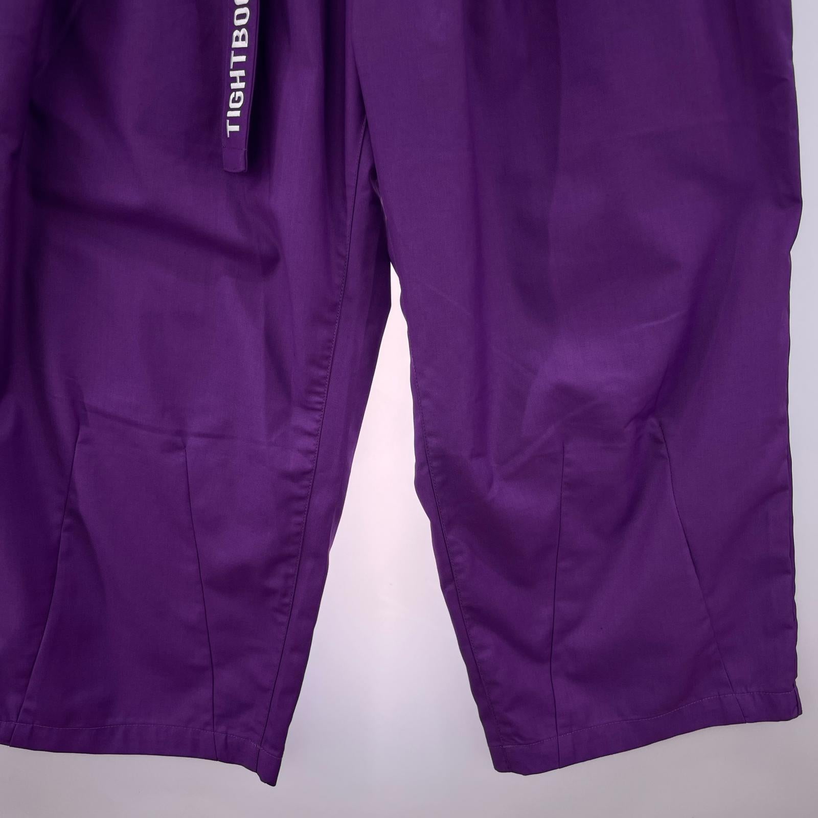 パンツ BAGGY SLACKS (XL) FW25-B10 パープル