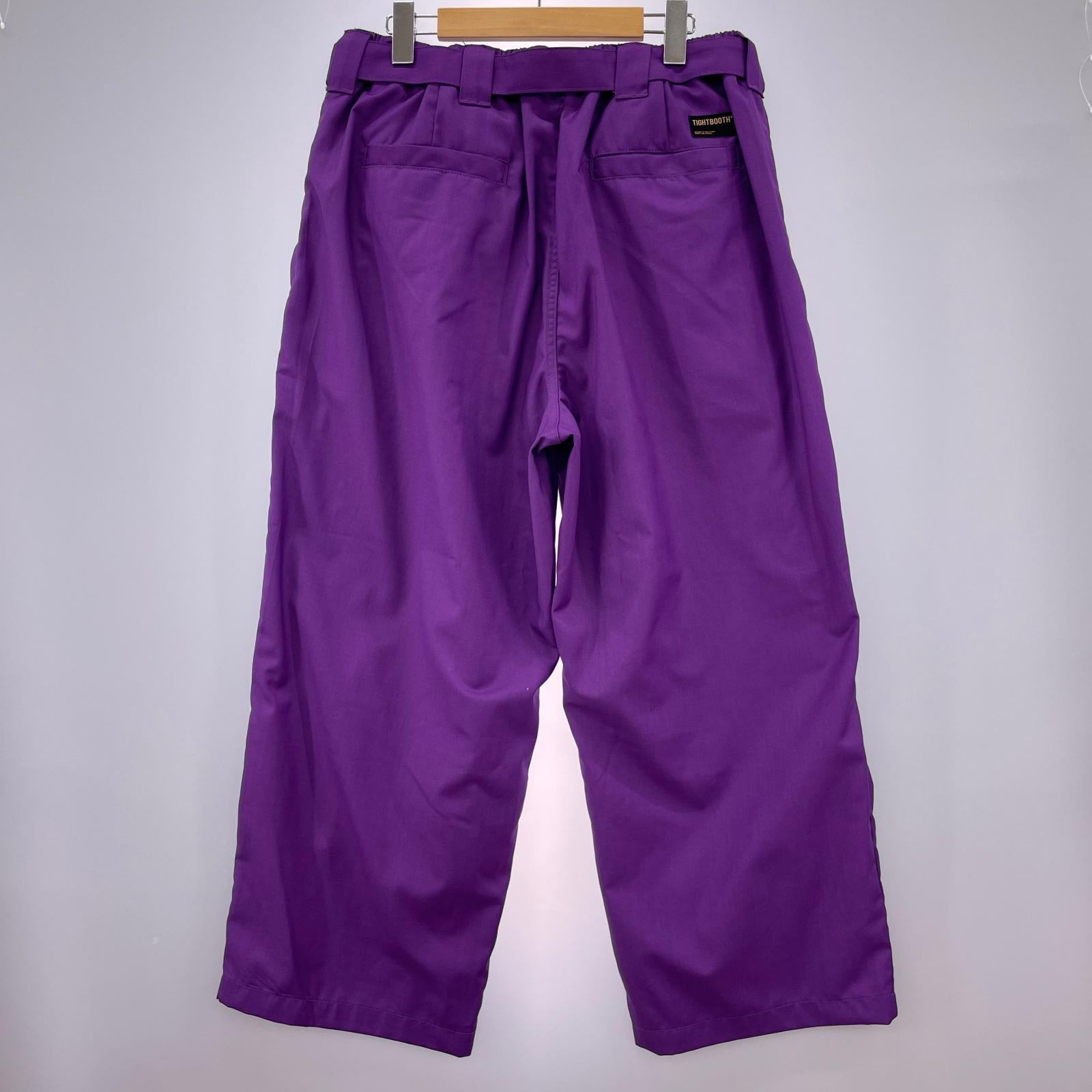パンツ BAGGY SLACKS (XL) FW25-B10 パープル