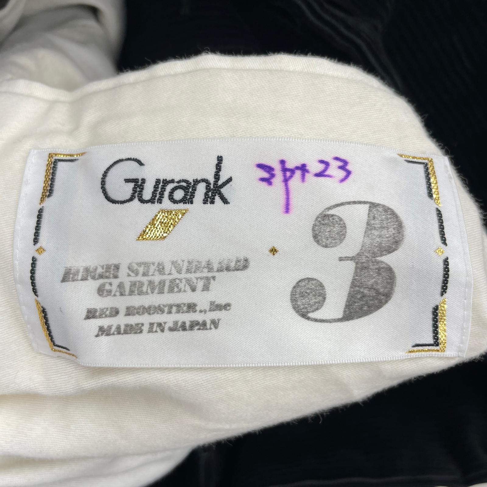 その他アウター Gurank Corduroy work coat ブラック ブラック