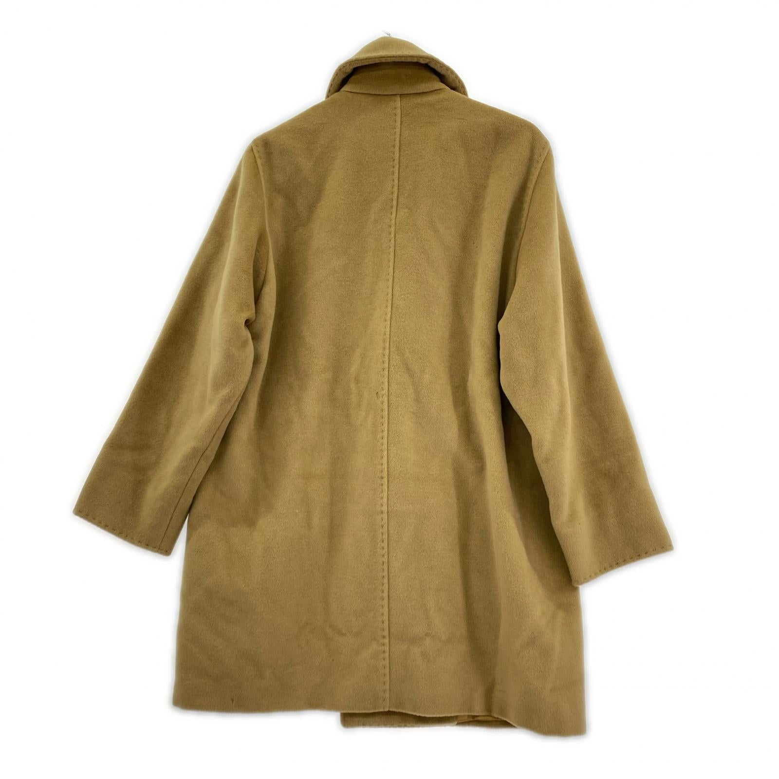 ジャケット Max Mara ヴァージンウールコート キャメル 36