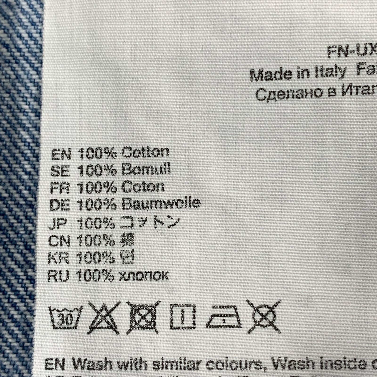 デニムジャケット Acne Studios ルーズフィットデニムジャケット (S/M) ブルー