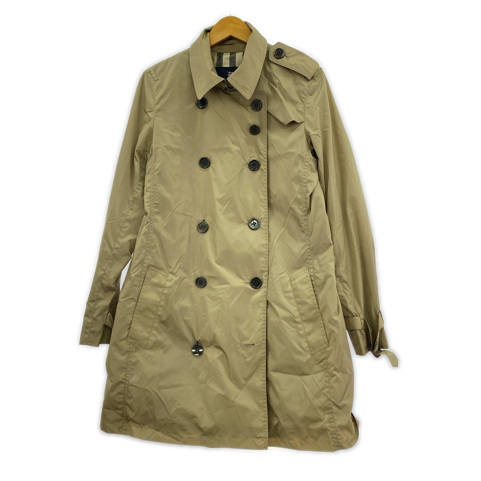ジャケット BURBERRY LONDON ナイロントレンチコート ベージュ 40 ベージュ