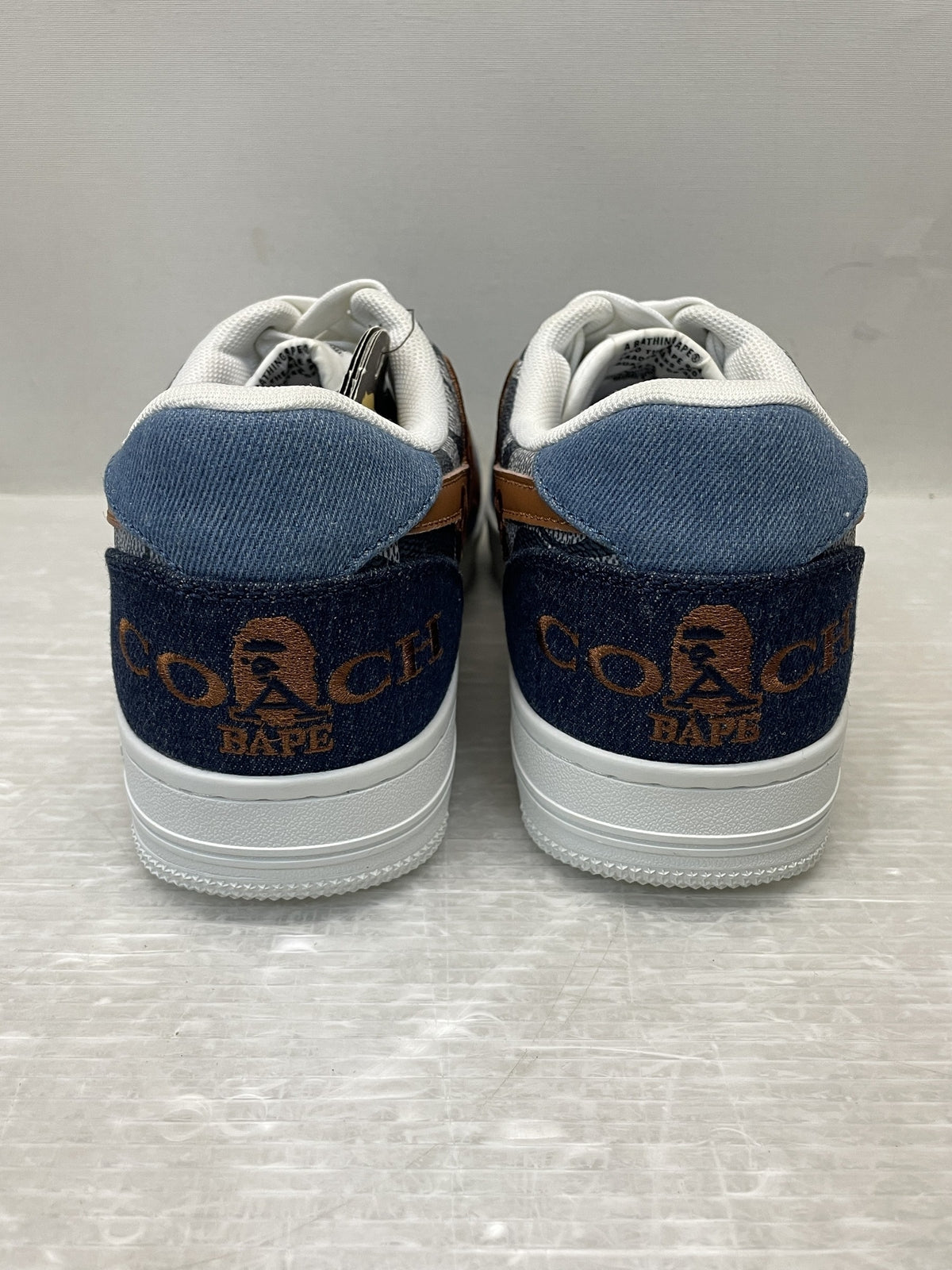 スニーカー A BATHING APE×COACH Ready-To-Wear BAPE STA BlueBrown 9