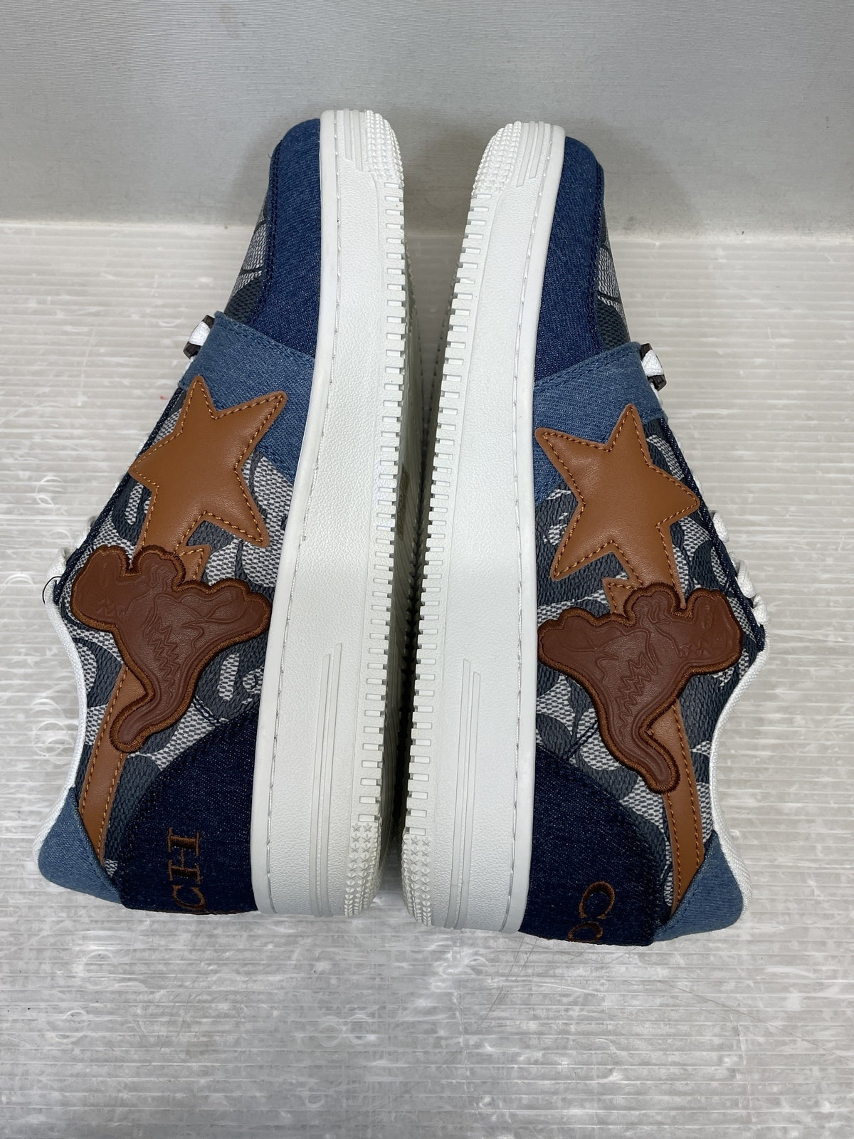 スニーカー A BATHING APE×COACH Ready-To-Wear BAPE STA BlueBrown 9