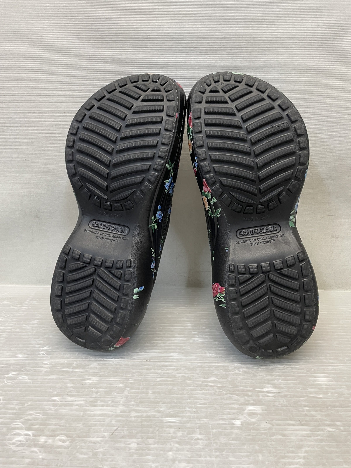 BALENCIAGA×Crocs Pool Crocs Slide Sandal 40 黒