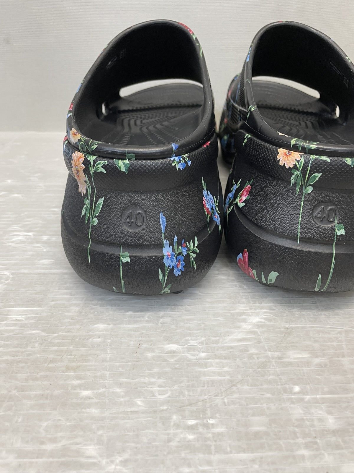 BALENCIAGA×Crocs Pool Crocs Slide Sandal 40 黒
