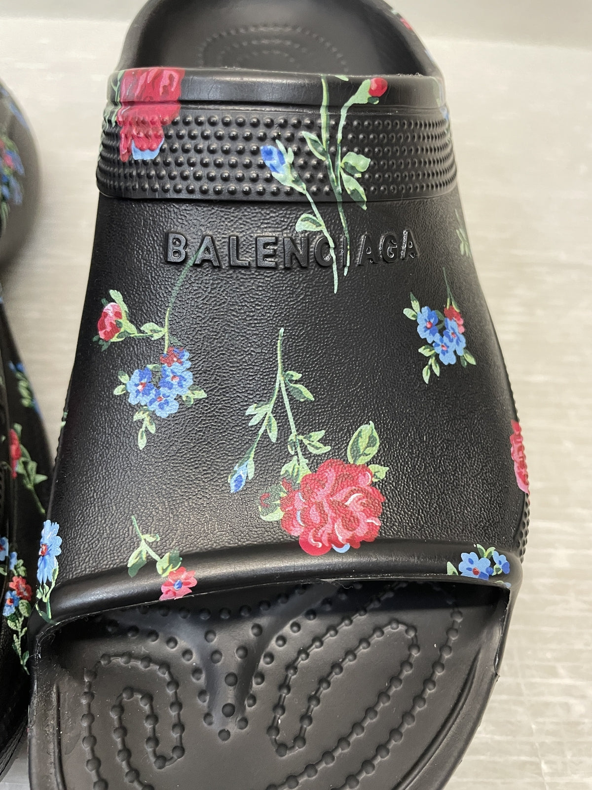 BALENCIAGA×Crocs Pool Crocs Slide Sandal 40 黒