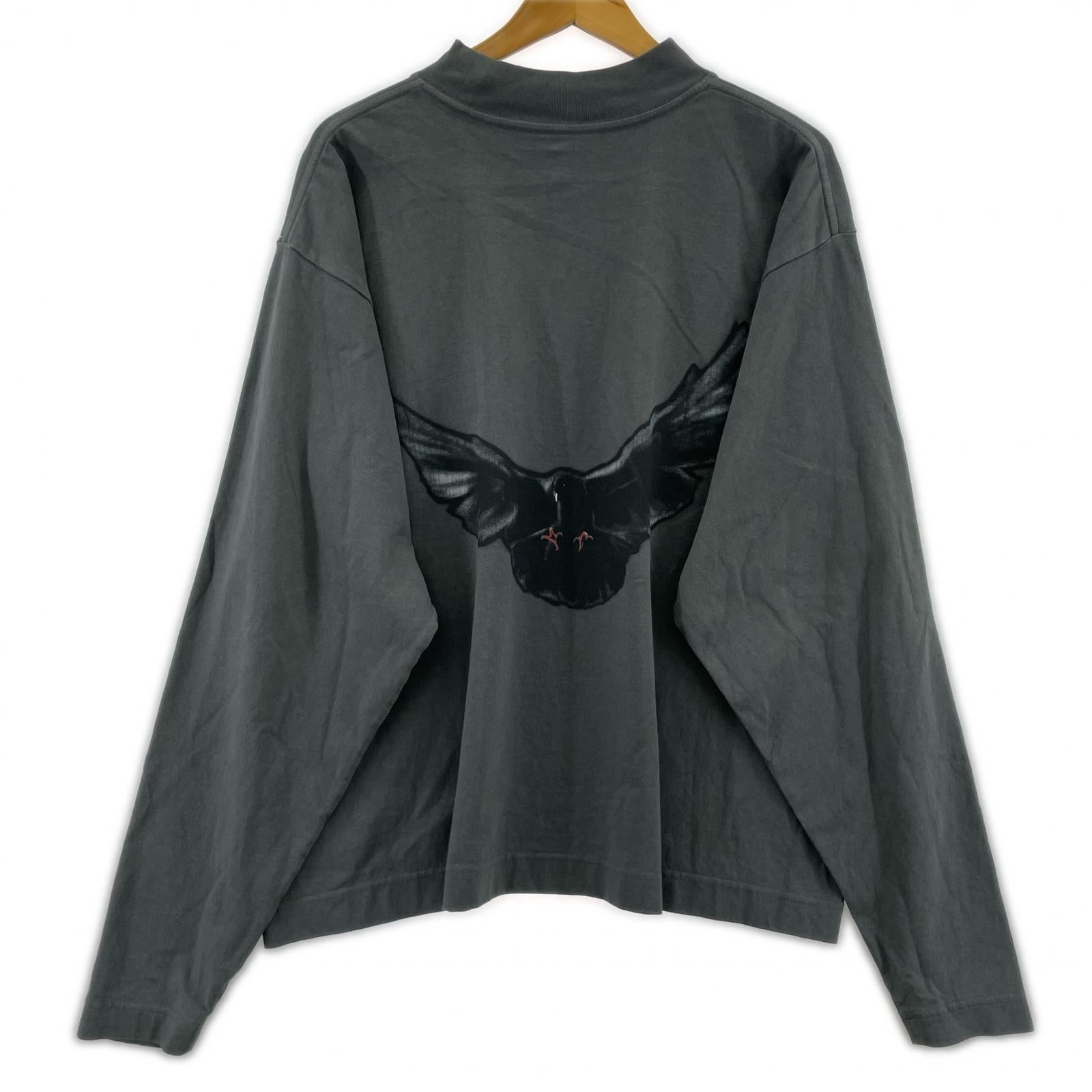 長袖Ｔシャツ YEEZY GAP BALENCIAGA L/S TEE グレー (XS) グレー