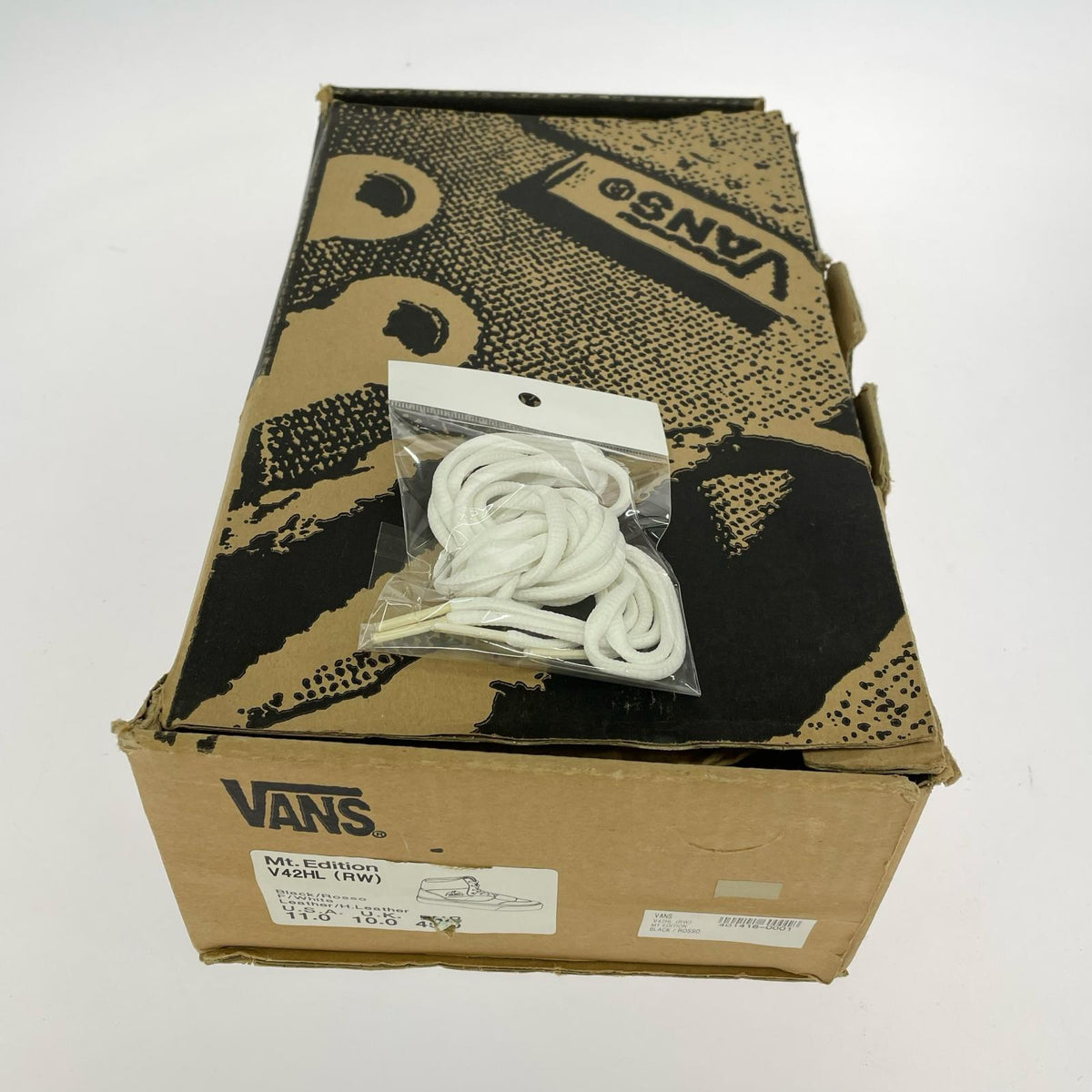 スニーカー 観賞用 MOUNTAIN EDITION レッドハラコ×ブラック 29cm 29cm (US11 UK10 1/2 EU48)