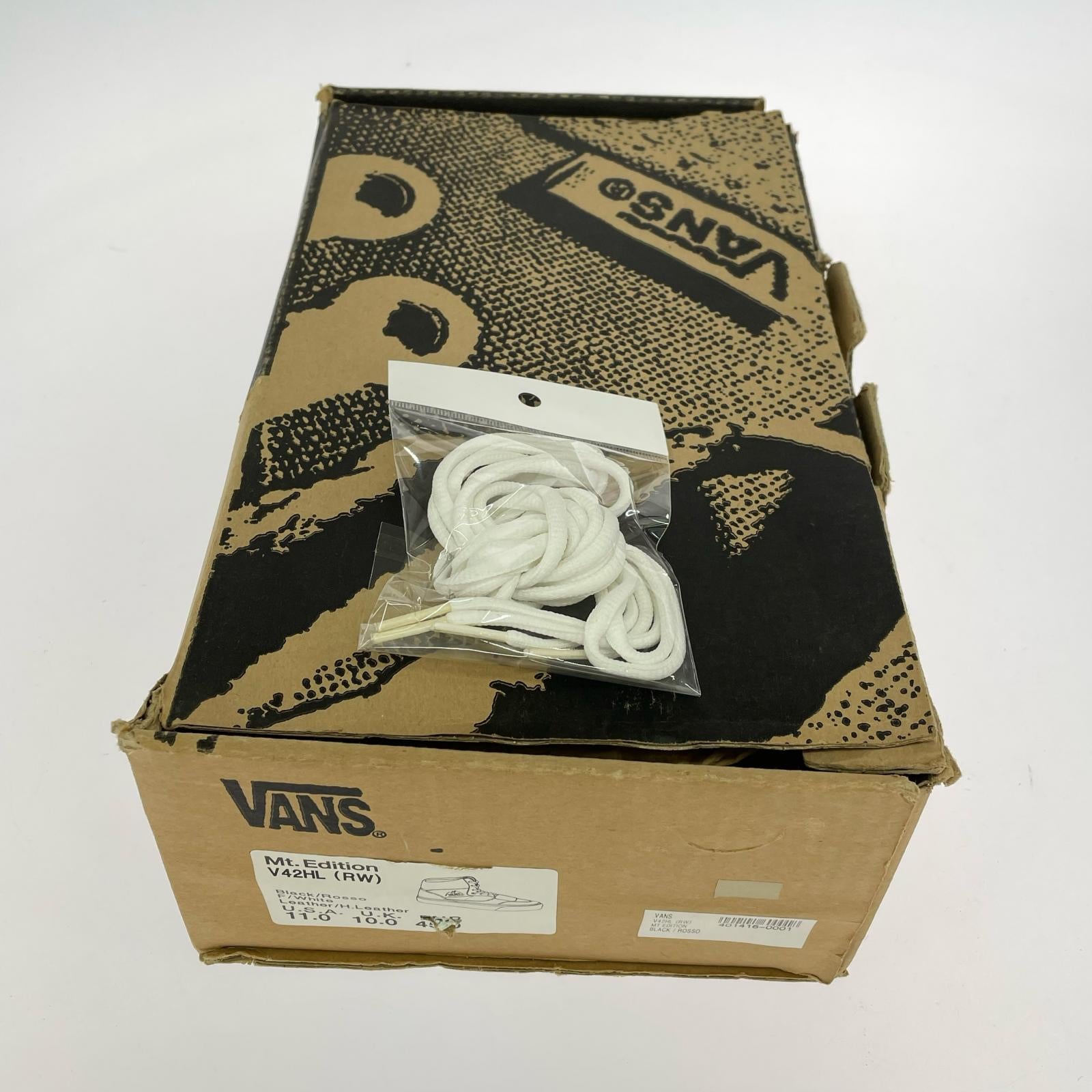 スニーカー 観賞用 MOUNTAIN EDITION レッドハラコ×ブラック 29cm 29cm (US11 UK10 1/2 EU48)