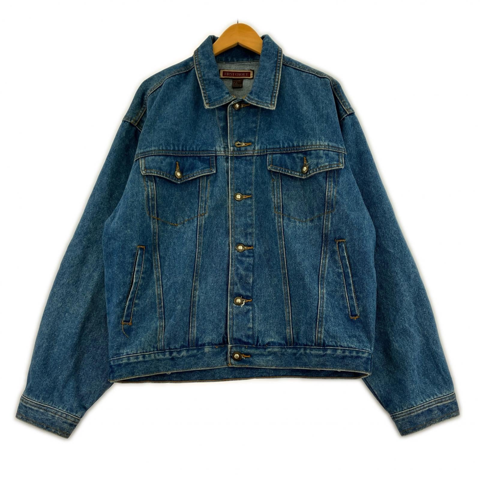 デニムジャケット FIRST CHOICE (L) L ブルー