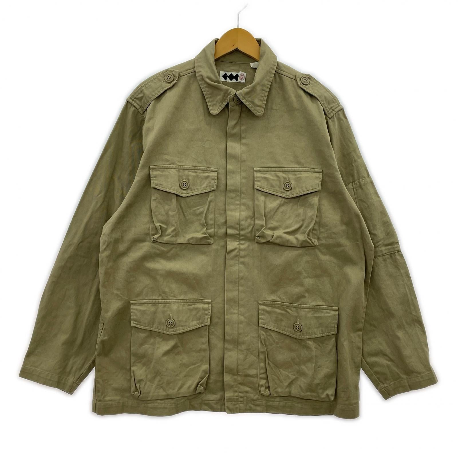 ジャケット GOODENOUGH FINESSE サファリシャツジャケット M ベージュ M ベージュ