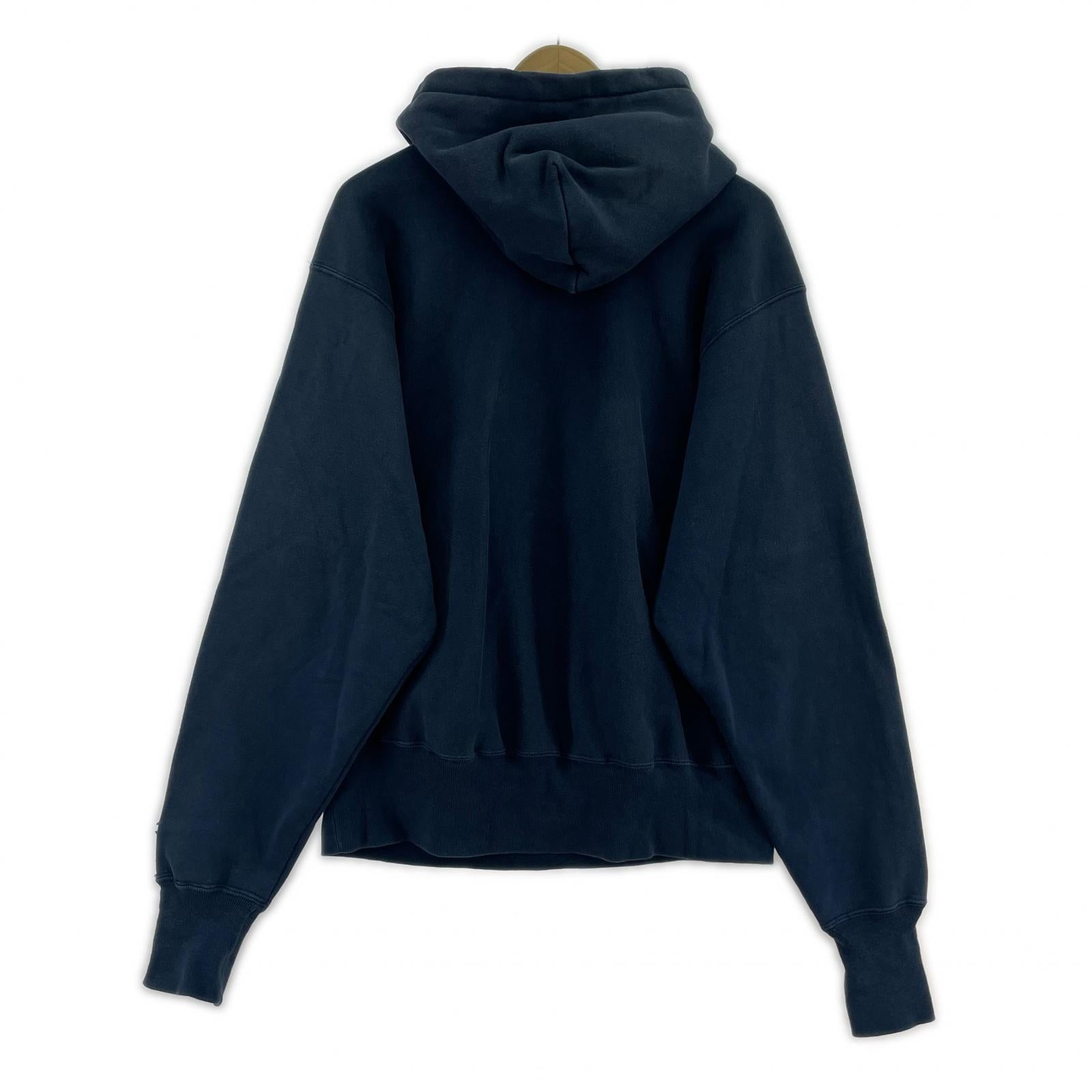 パーカー 90s REVERSE WEAVE NVY M ネイビー