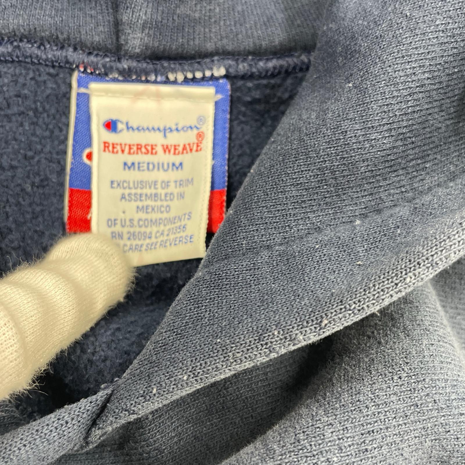 パーカー 90s REVERSE WEAVE NVY M ネイビー