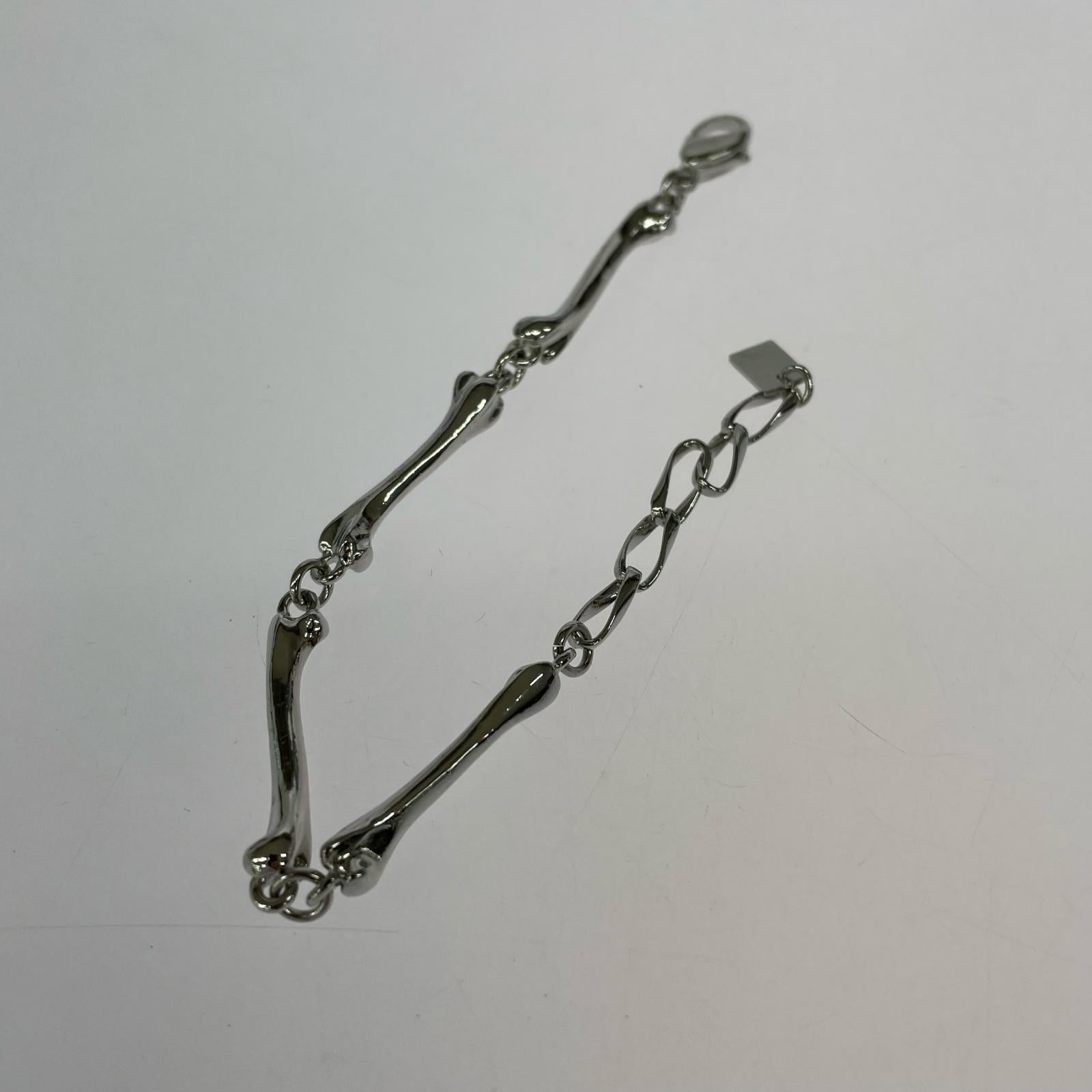 ブレスレット BONE CONNECTED BRACELET シルバー