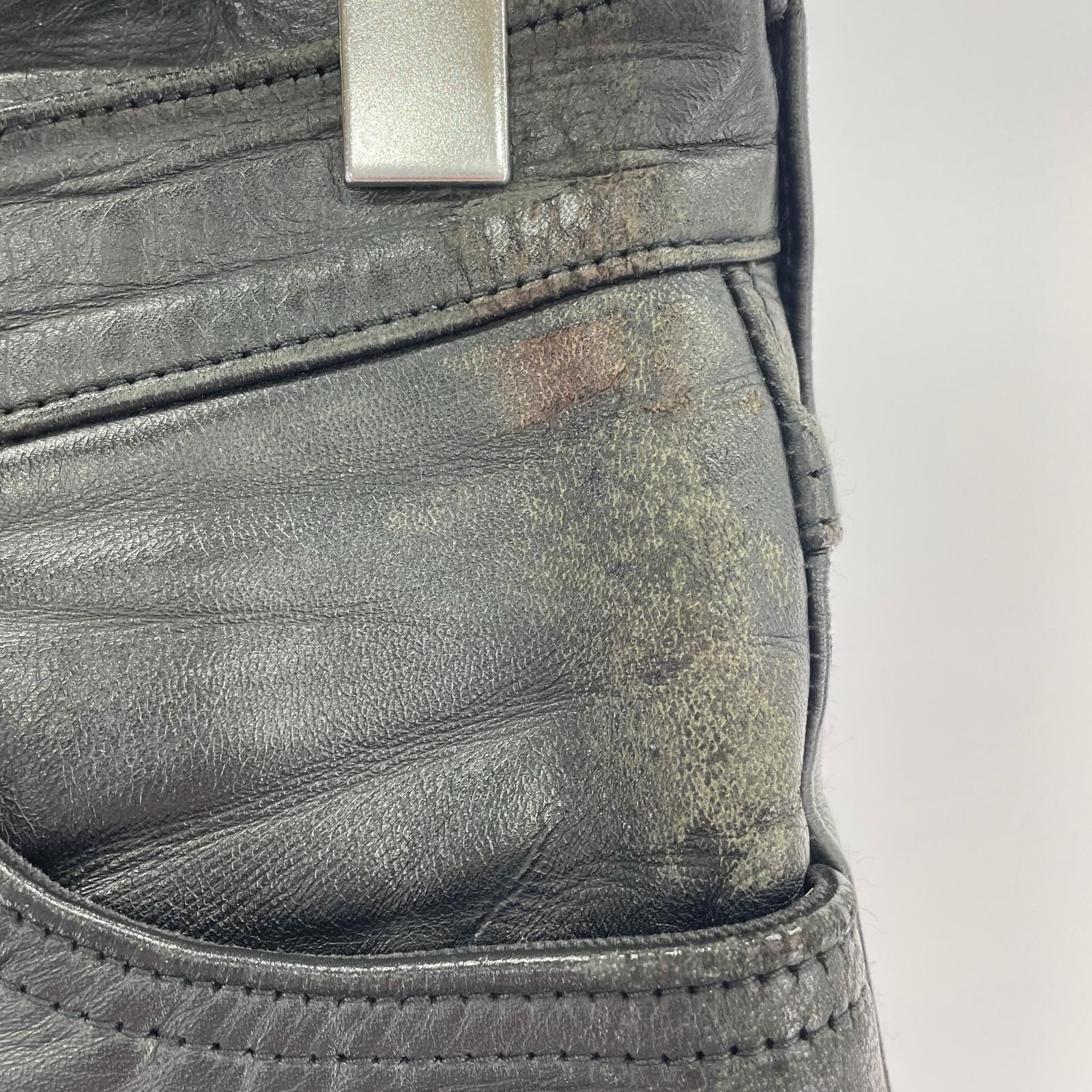 パンツ AERO LEATHERS TALON ホース W28 ブラック