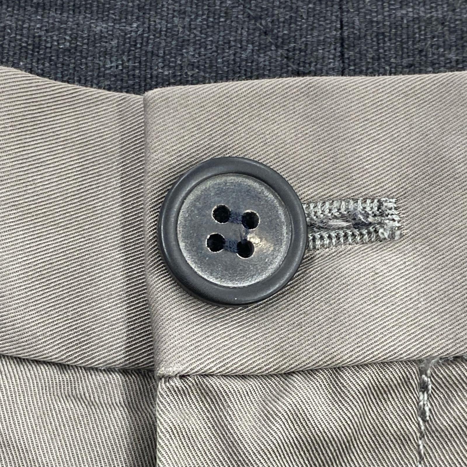パンツ 裾ジップトラウザーパンツ グレー