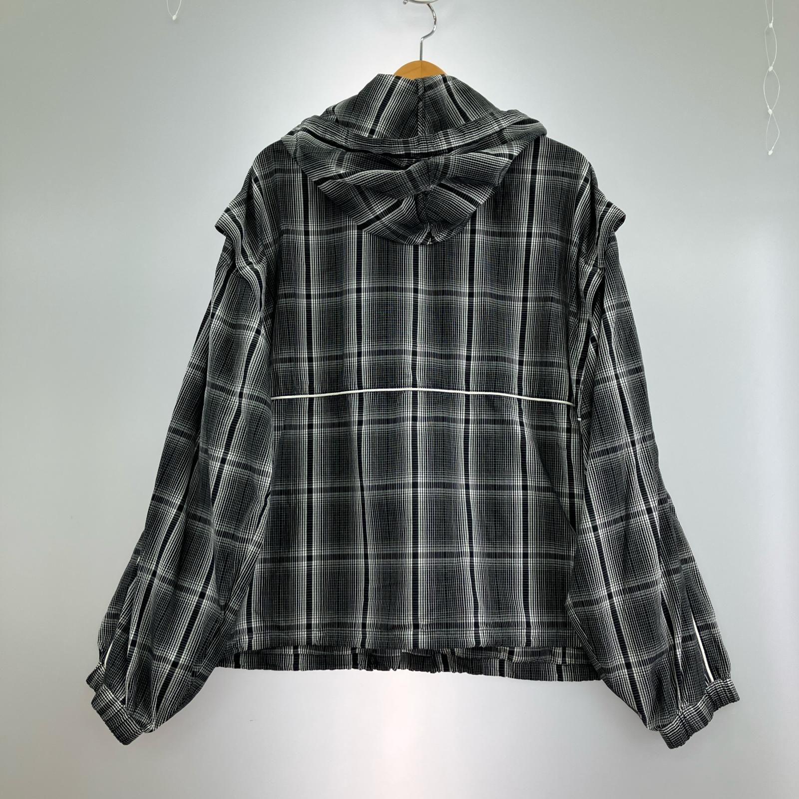 その他アウター HEREIAM アノラックパーカー チェック ブラック