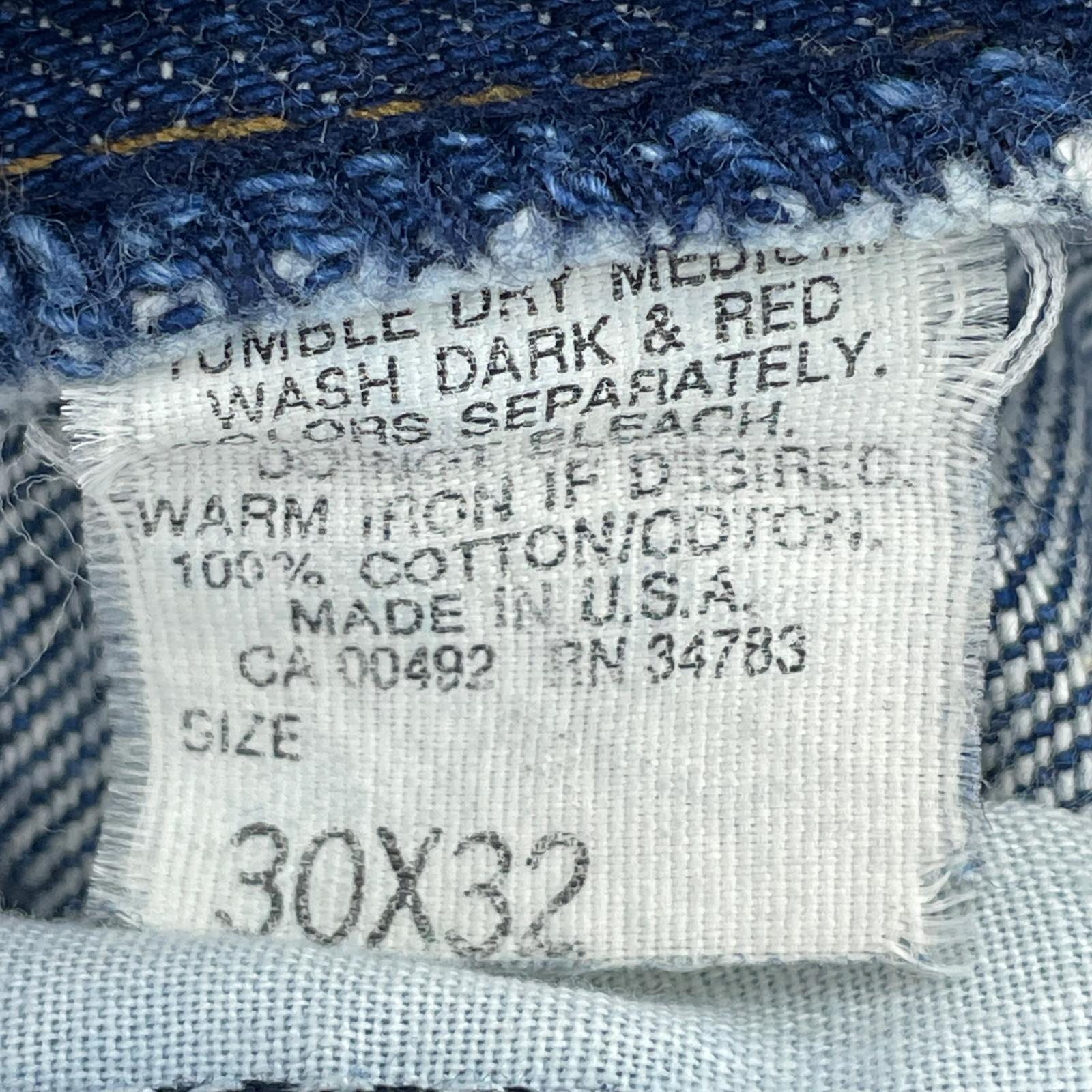 デニムパンツ USA製 200-0189 デニムパンツ インディゴ