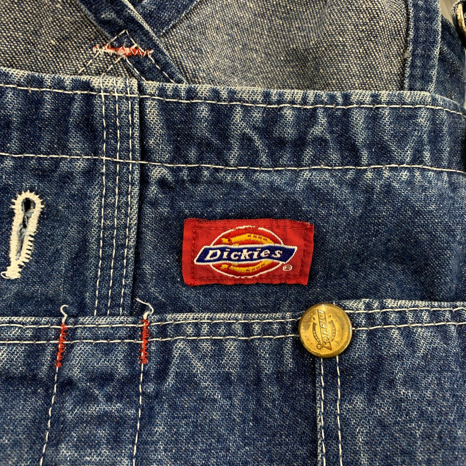 オーバーオール 90s USA製 デニムオーバーオール ブルー