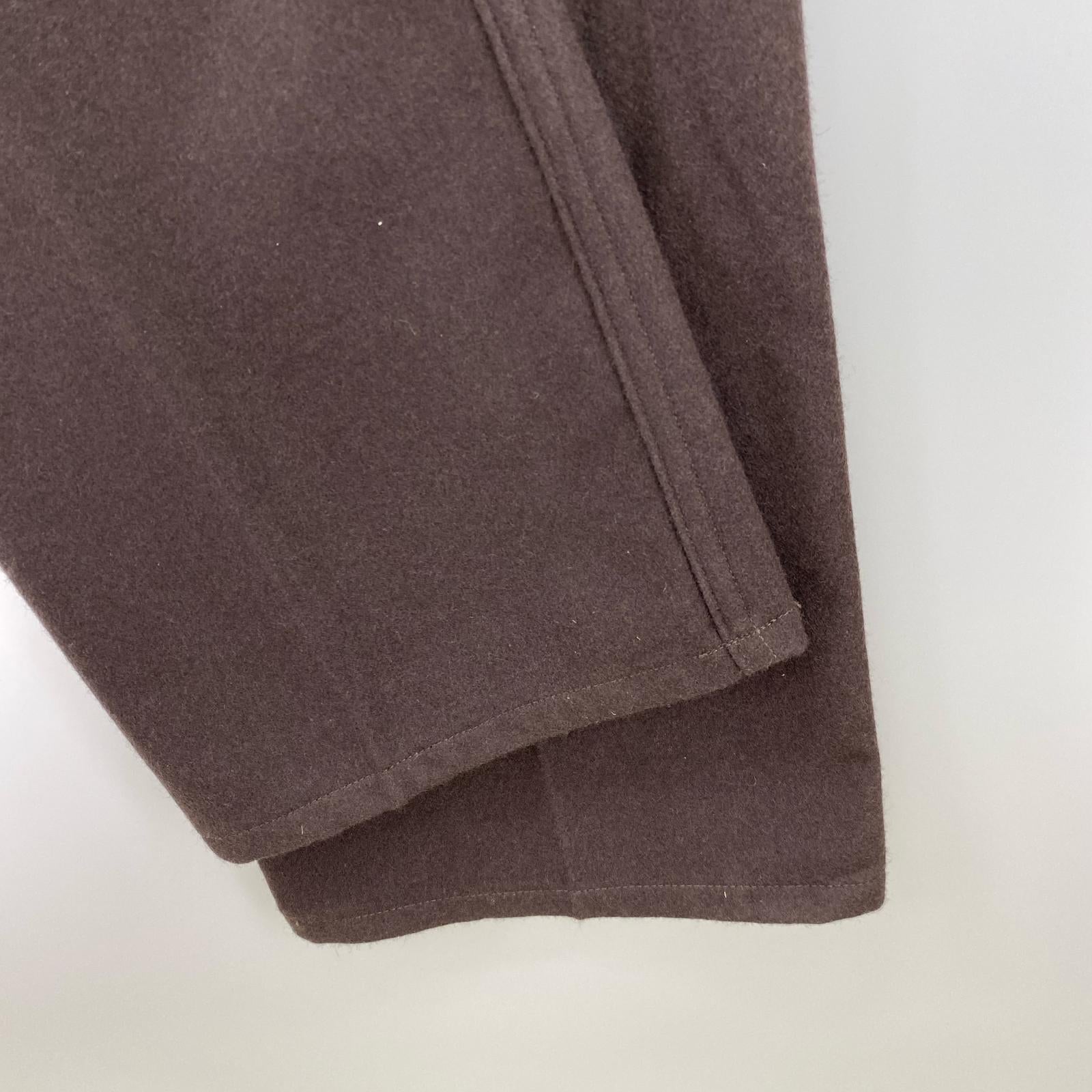 パンツ WS0206 ウールフランネルパンツ BRW 31 ブラウン