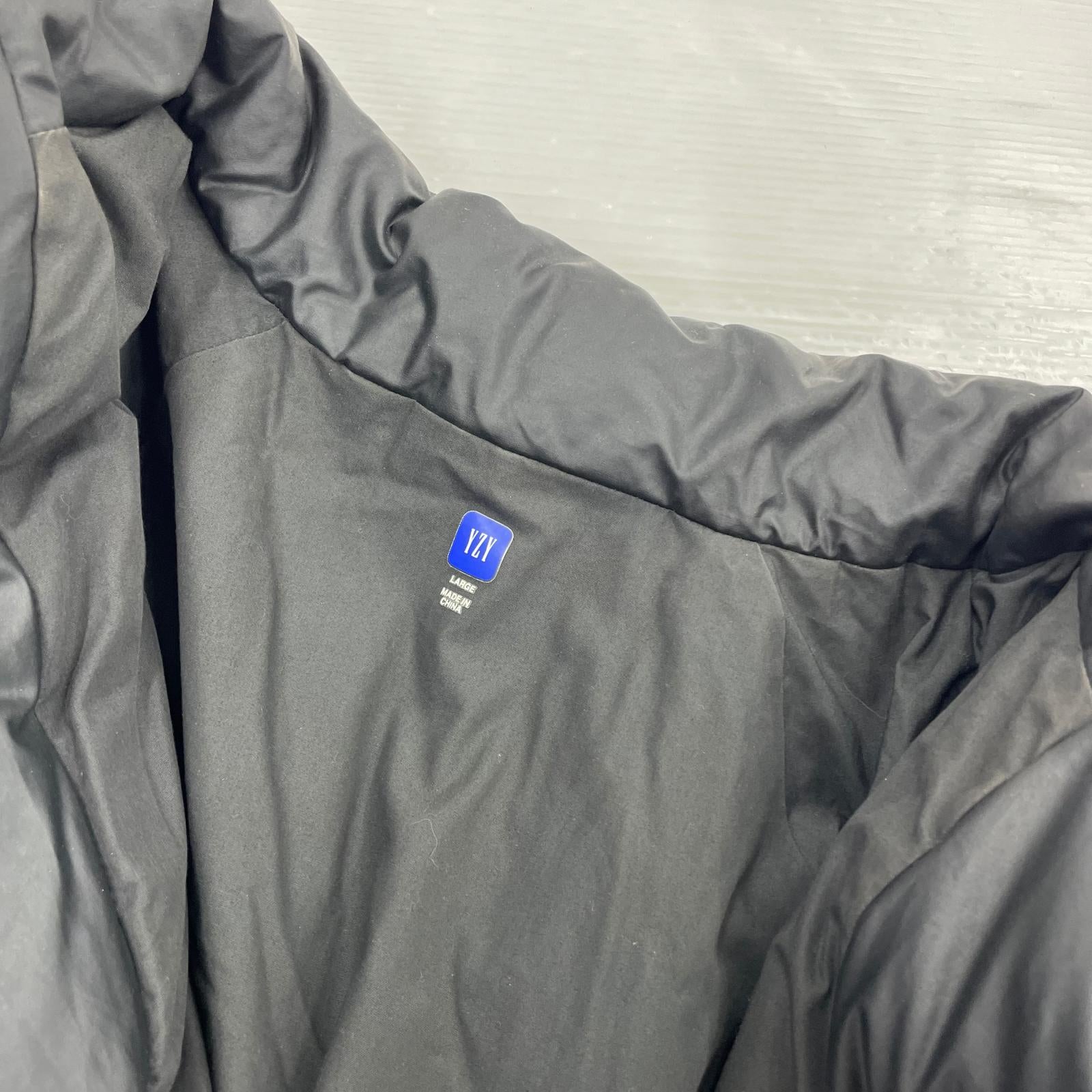 ダウンジャケット Yeezy gap Round Jacket L ブラック