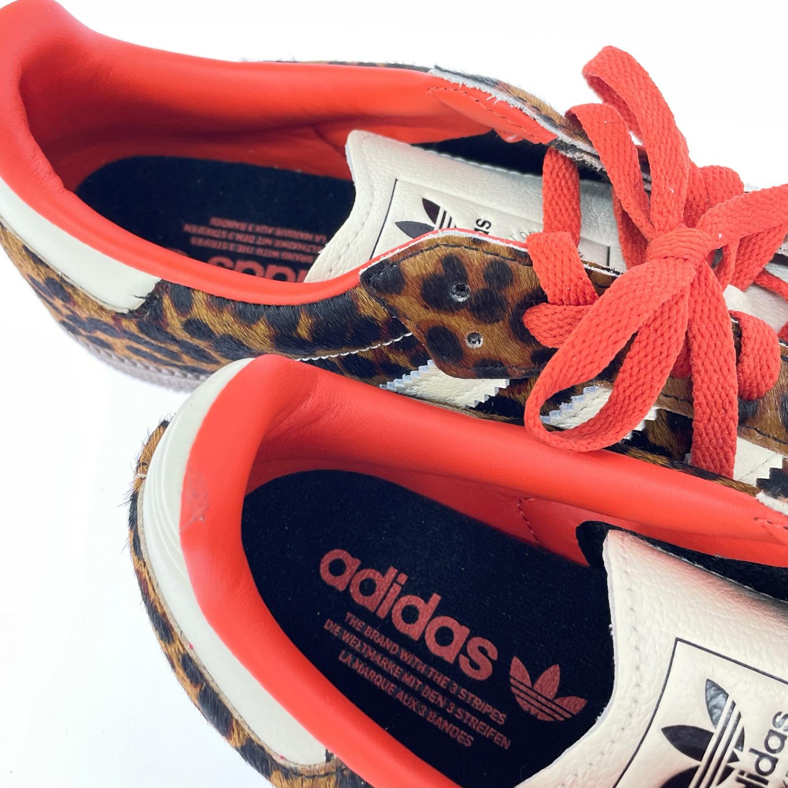 スニーカー adidas SAMBA OG レオパード 27.0 27cm (US9 UK8 1/2 EU44)