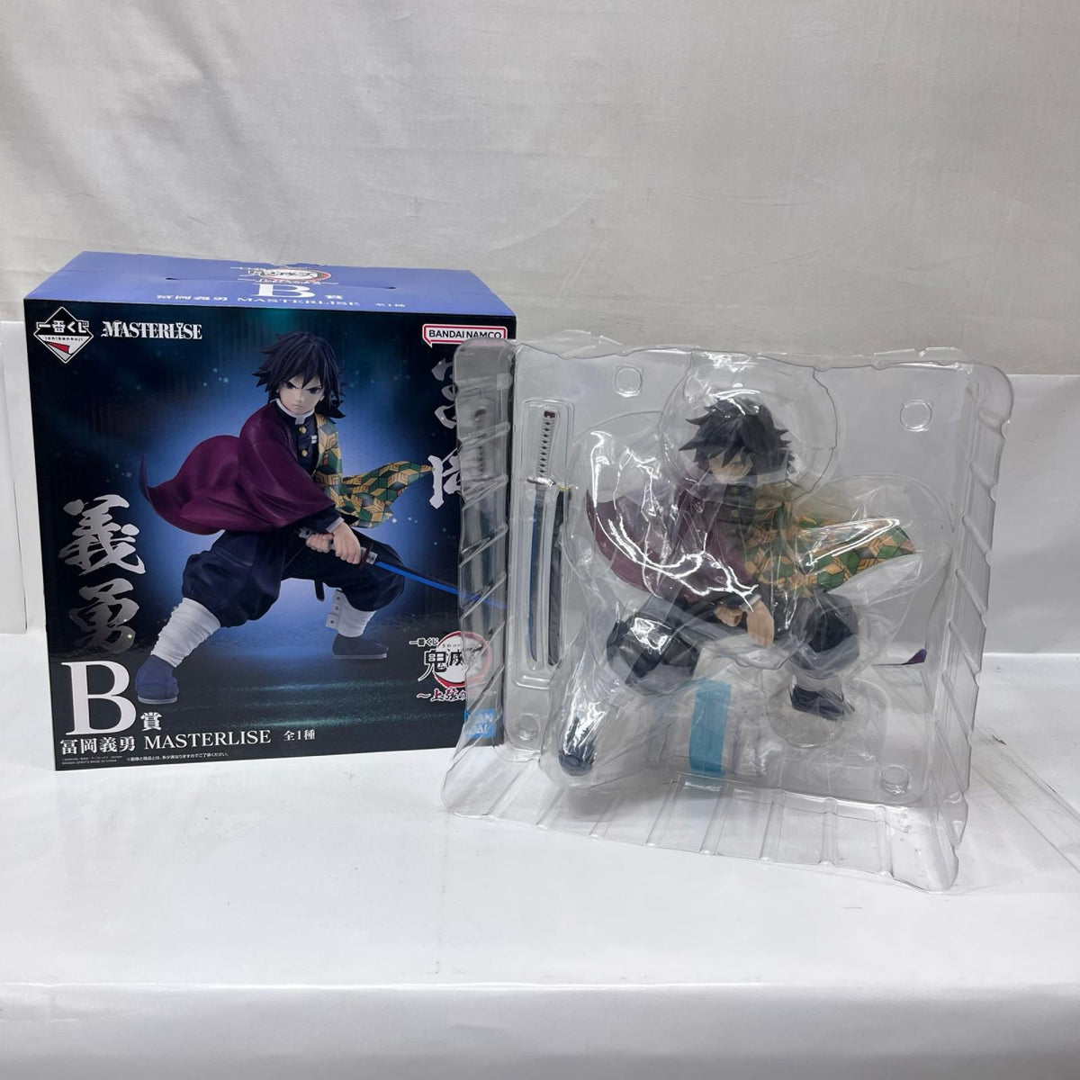 鬼滅の刃 B賞 冨岡 上弦の参 鬼滅の刃 BANDAI SPIRITS フィギュア/グッズ