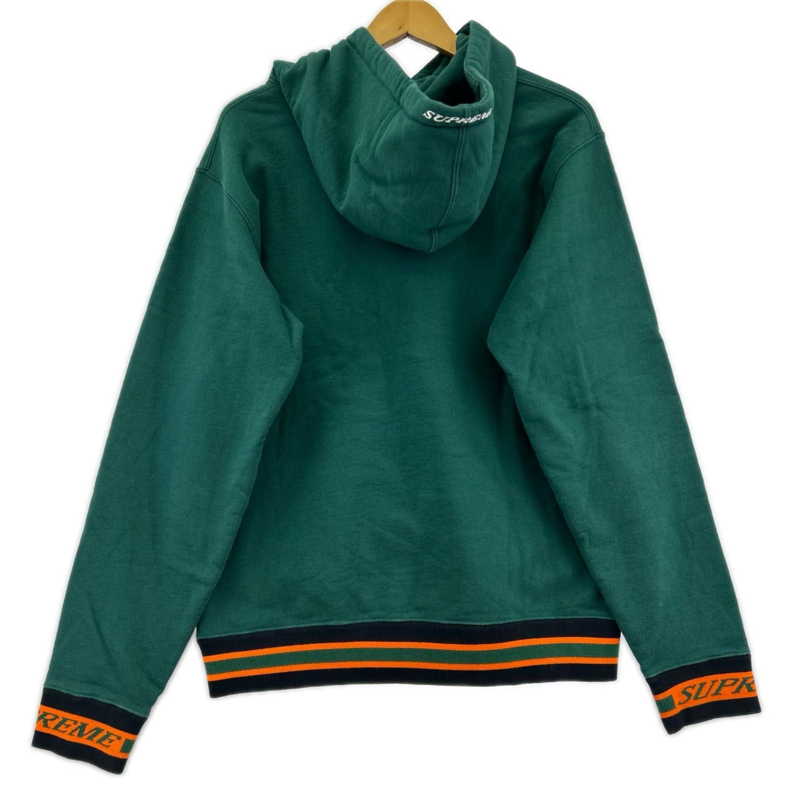 パーカー 18AW ﾘﾌﾞﾛｺﾞ ｸﾞﾘｰﾝ S グリーン