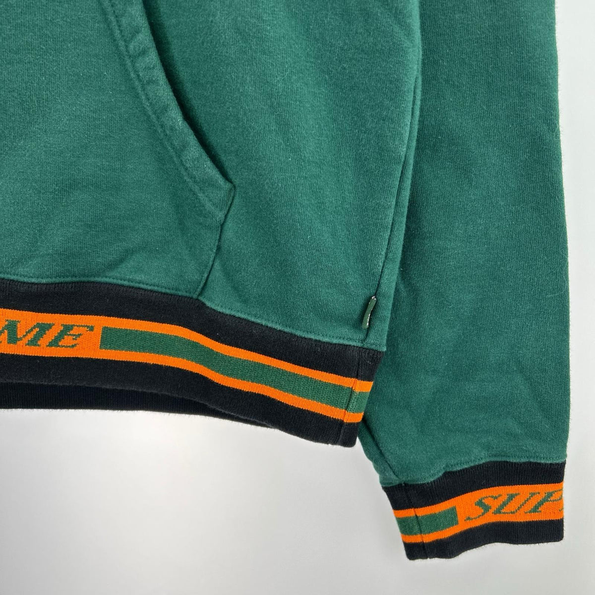 パーカー 18AW ﾘﾌﾞﾛｺﾞ ｸﾞﾘｰﾝ S グリーン