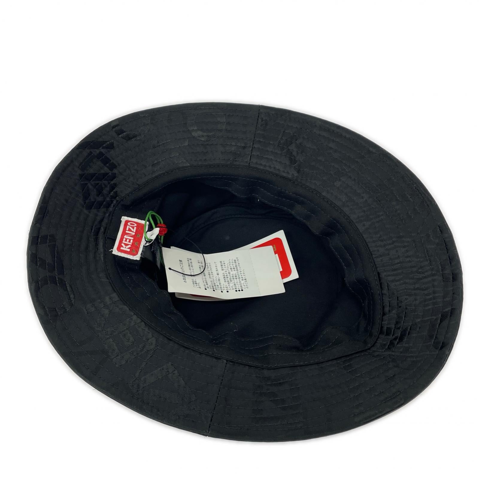 ハット KENZOGRAM BUCKET HAT ブラック