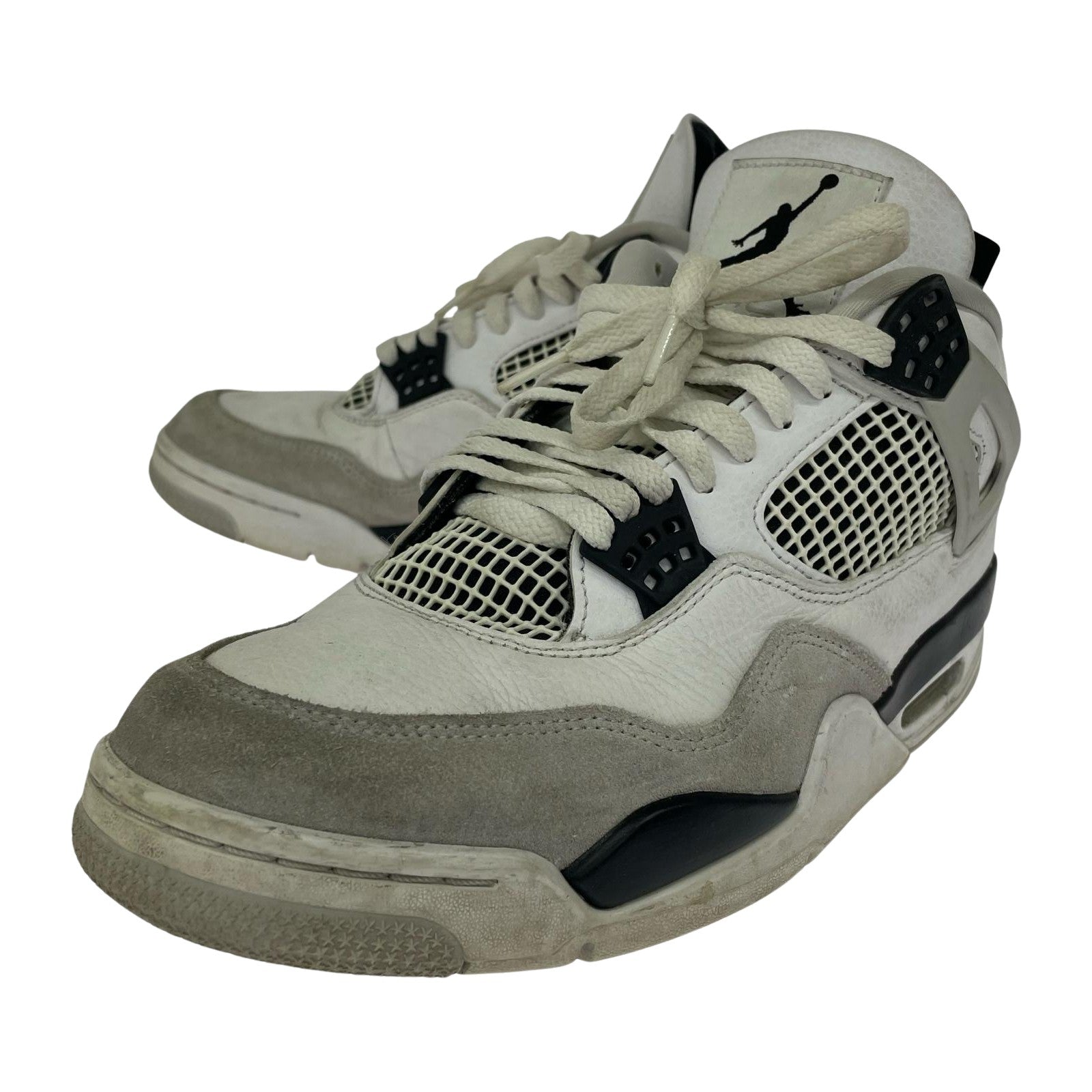 スニーカー Air Jordan 4 Retro MILITARY BLACK/29cm 29cm (US11 UK10 1/2 EU48) ホワイト