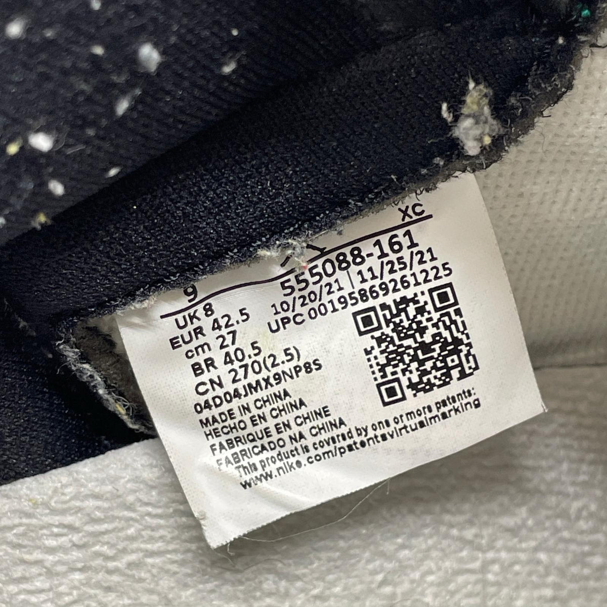 スニーカー Air Jordan 1 High OG Heritage 27cm (US9 UK8 1/2 EU44)