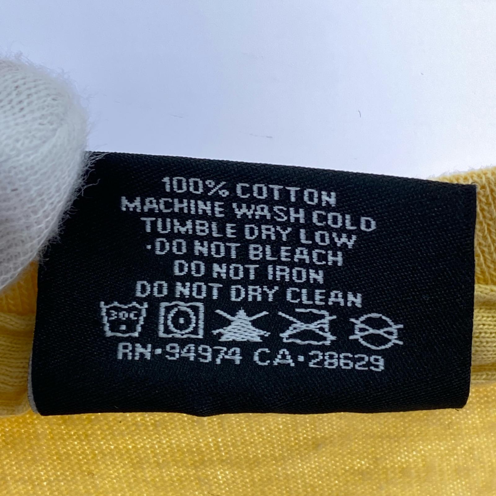 半袖Ｔシャツ 黄 M イエロー